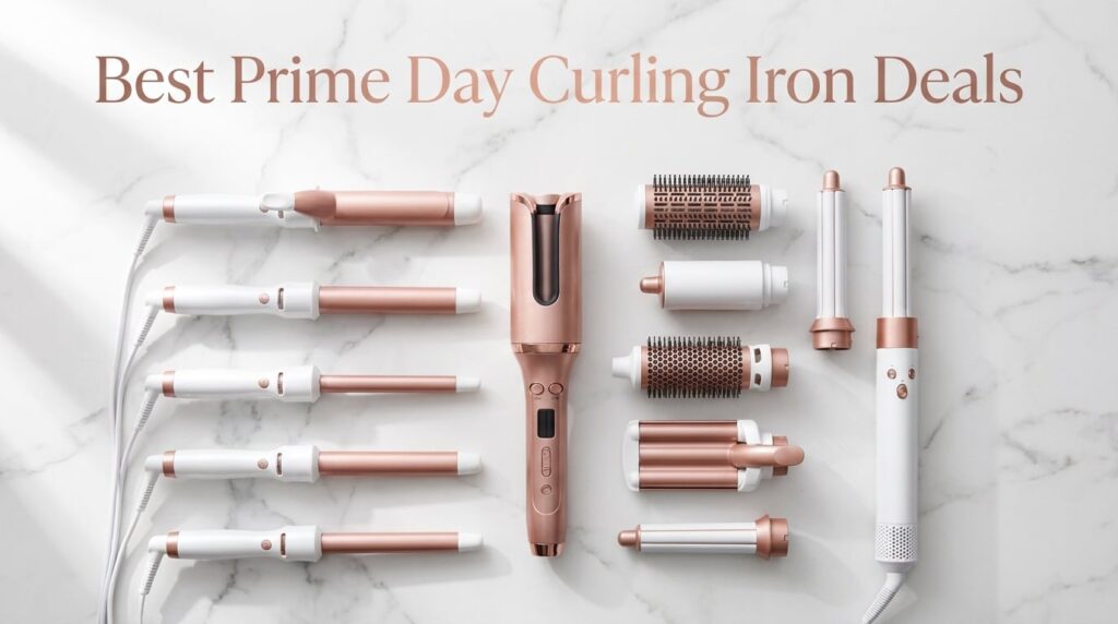 Best Amazon Prime Day Curling Iron Deals 2026
