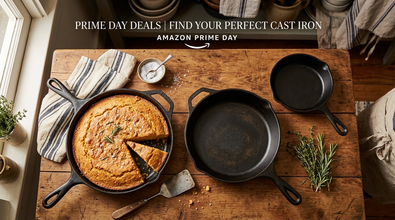 Best Amazon Prime Day Cast Iron Skillet Deals 2026