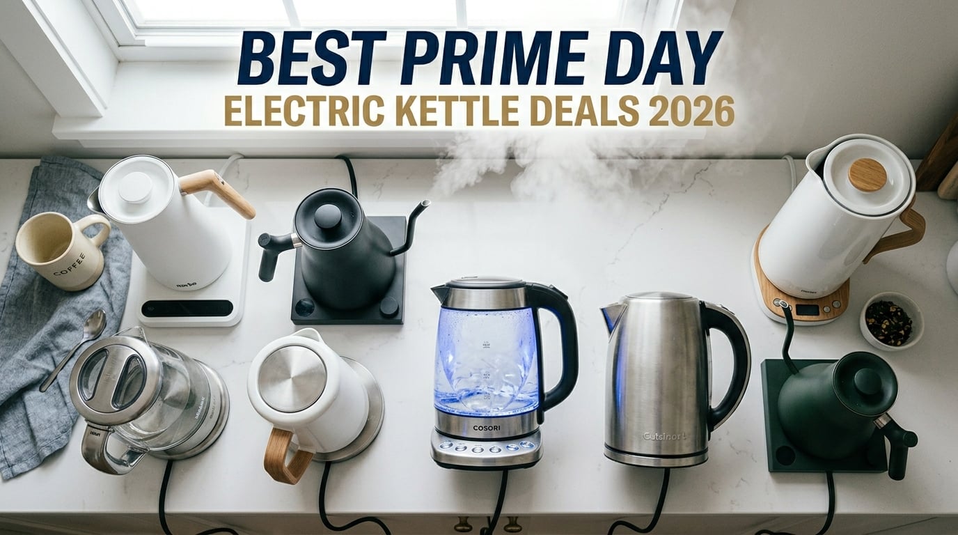 Best Amazon Prime Day Electric Kettle Deals 2026