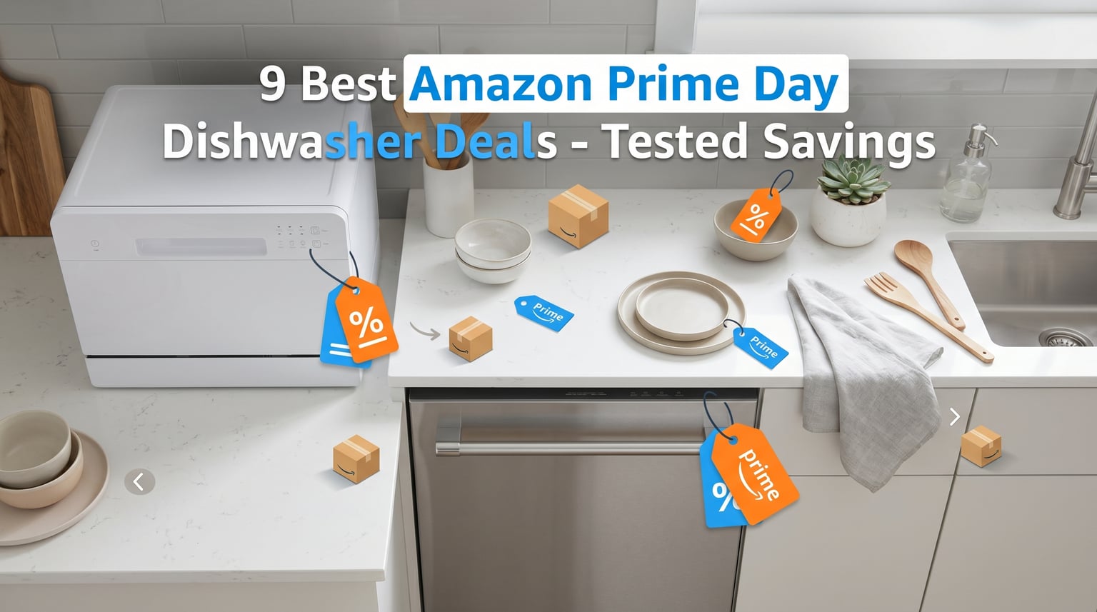 Best Amazon Prime Day Dishwasher Deals 2026