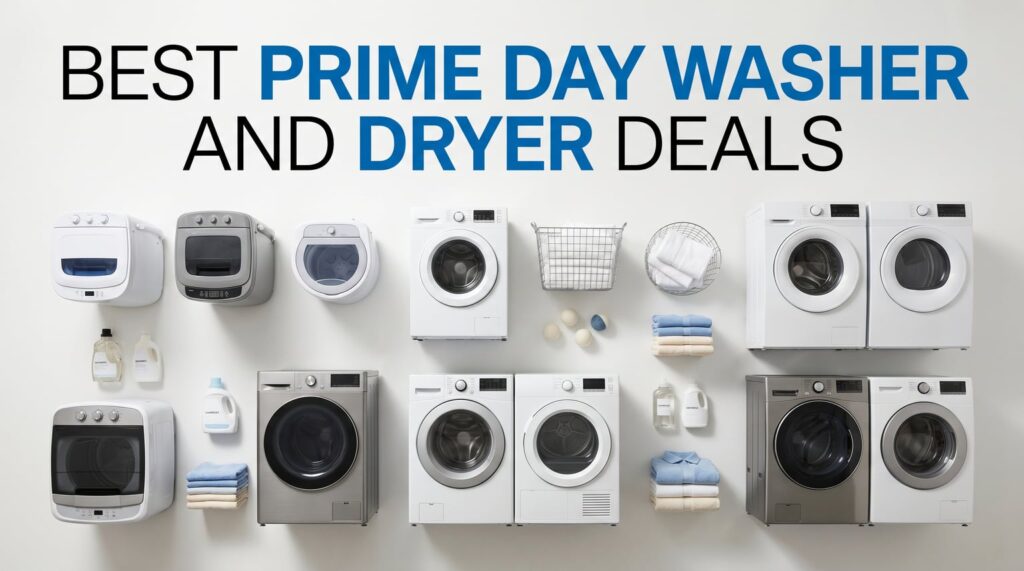Best Amazon Prime Day Washer and Dryer Deals 2026