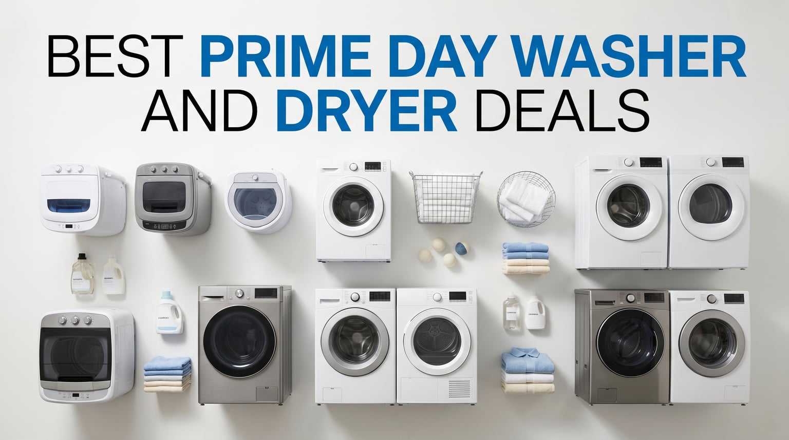 Best Amazon Prime Day Washer and Dryer Deals 2026
