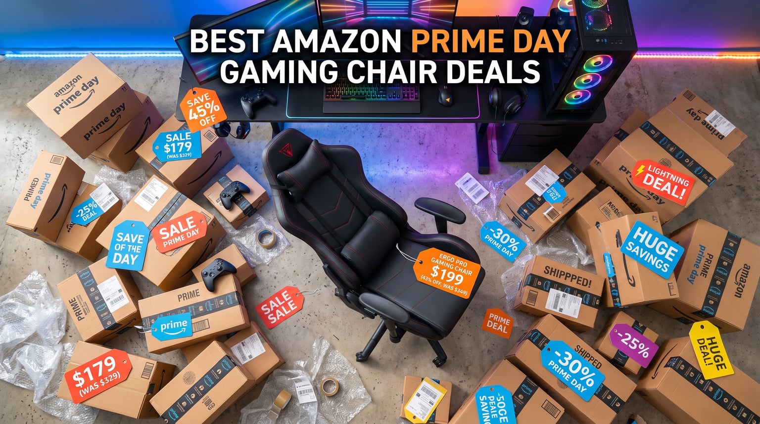 Best Amazon Prime Day Gaming Chair Deals 2026