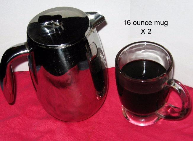 Bodum 34 oz Columbia Thermal French Press Coffee Maker, Insulated Double Wall Stainless Steel, Chrome customer photo 2