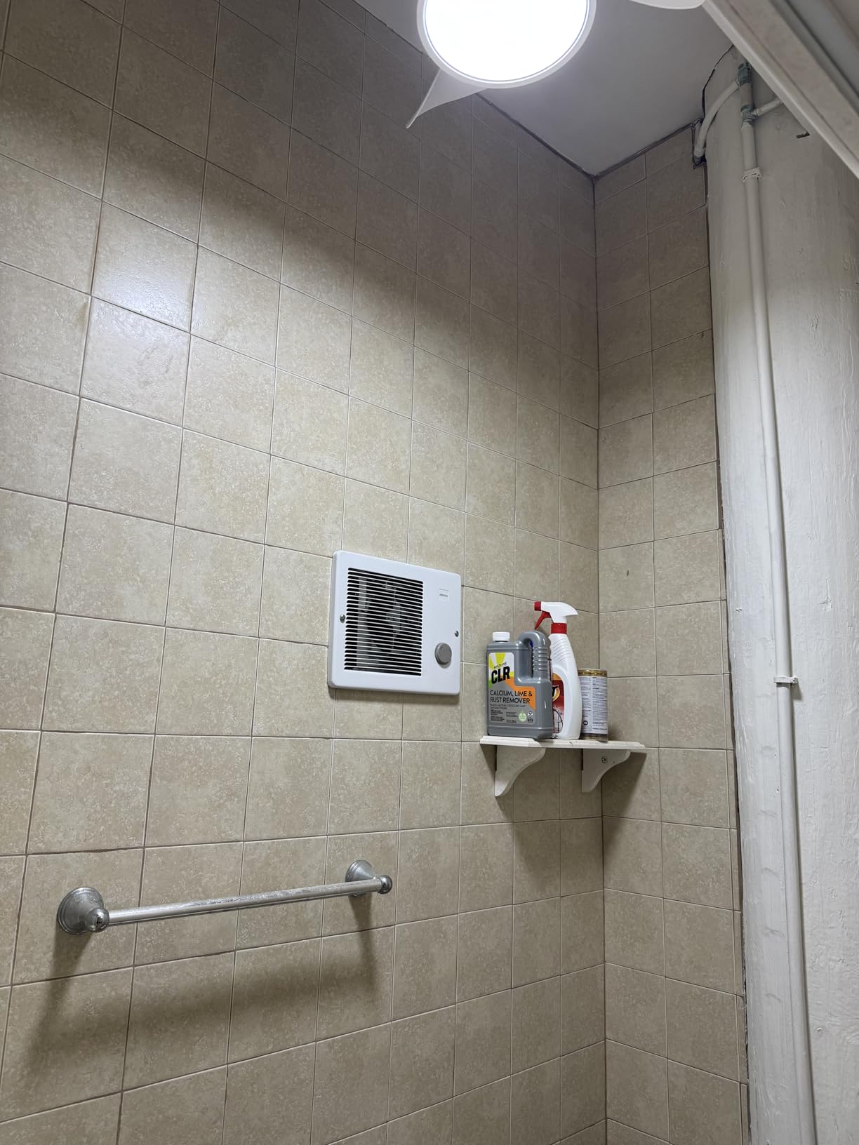 Broan-NuTone Wall Heater, White Grille Heater with Built-In Adjustable Thermostat, 750/1500W, 120/240V AC customer photo 1