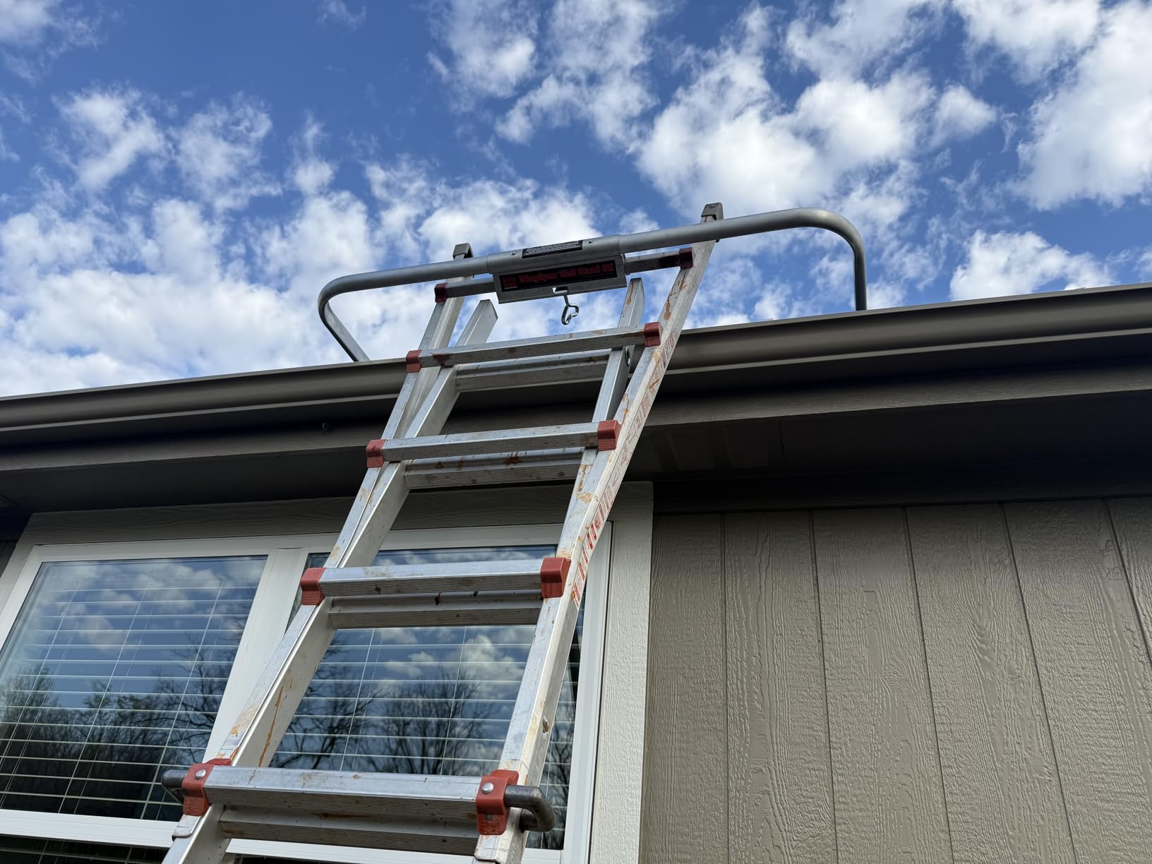 Little Giant Ladders, Wing Span/Wall Standoff, Ladder Accessory, Aluminum (10111) customer photo 1