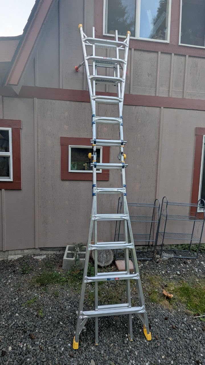 Ladder Stabilizer, American Made Heavy Duty Standoff Fits Most Ladders, Secure Roof and Wall Extension Accessory, Gutter Protection Tool, 25 Years Proven Safety, 5 Year Limited Warranty customer photo 2