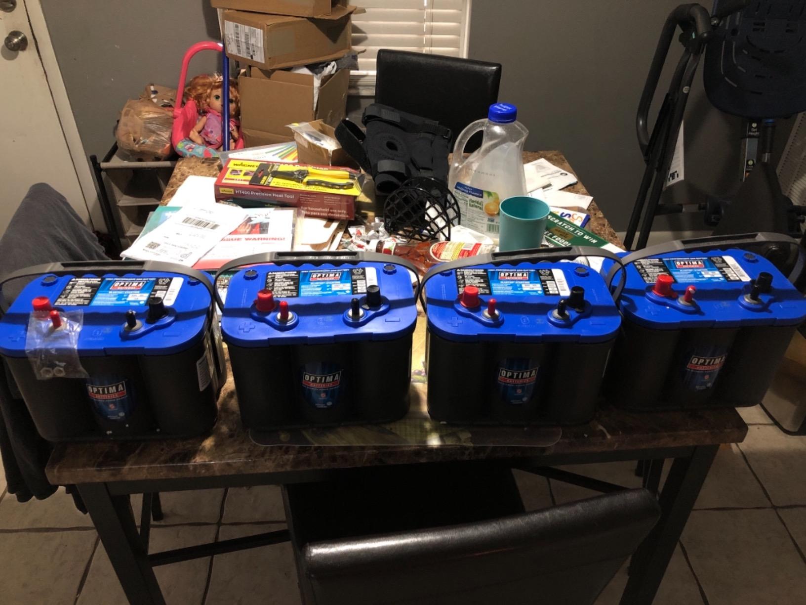 OPTIMA Batteries High Performance 34M BLUETOP Sealed AGM Starting Battery | Boat and RV Starting Battery, 800 CCA, Dual Terminal, Maintenance Free, Versatile Mounting customer photo 1