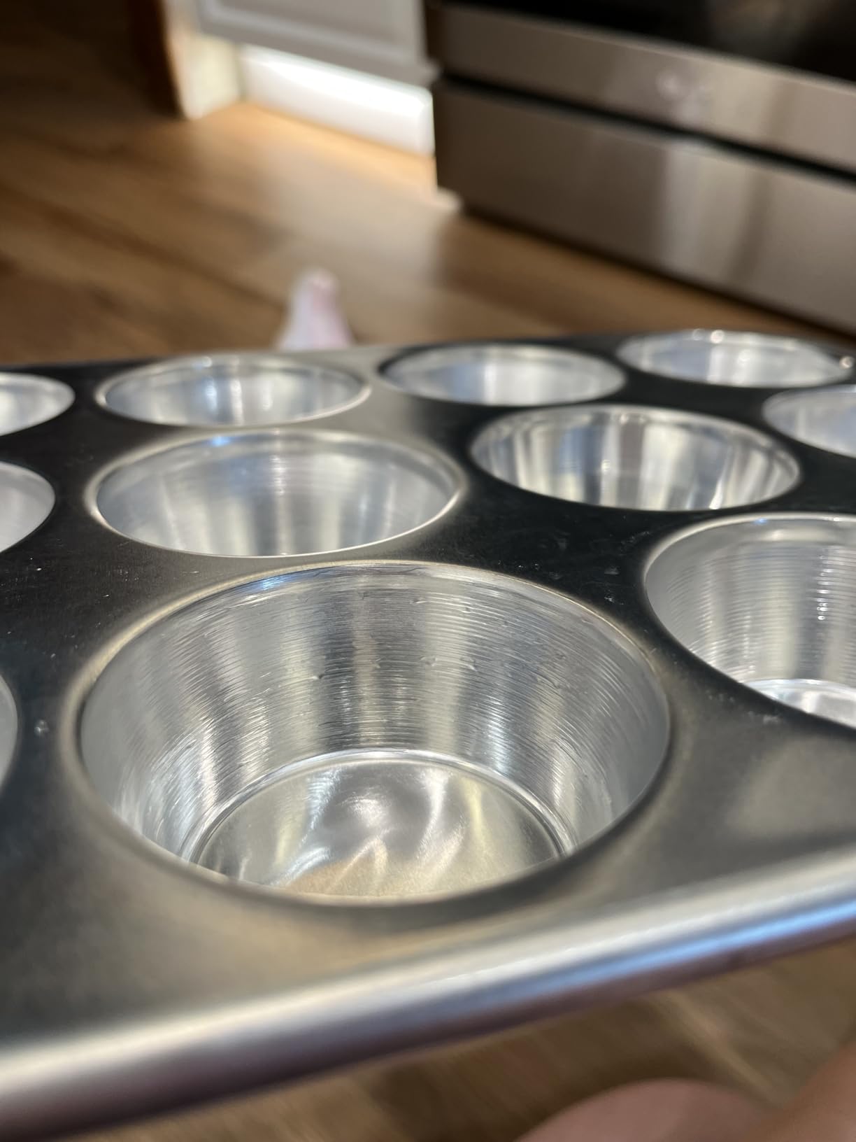 Nordic Ware Natural Aluminum Commercial Muffin Pan, 12 Cup customer photo 2