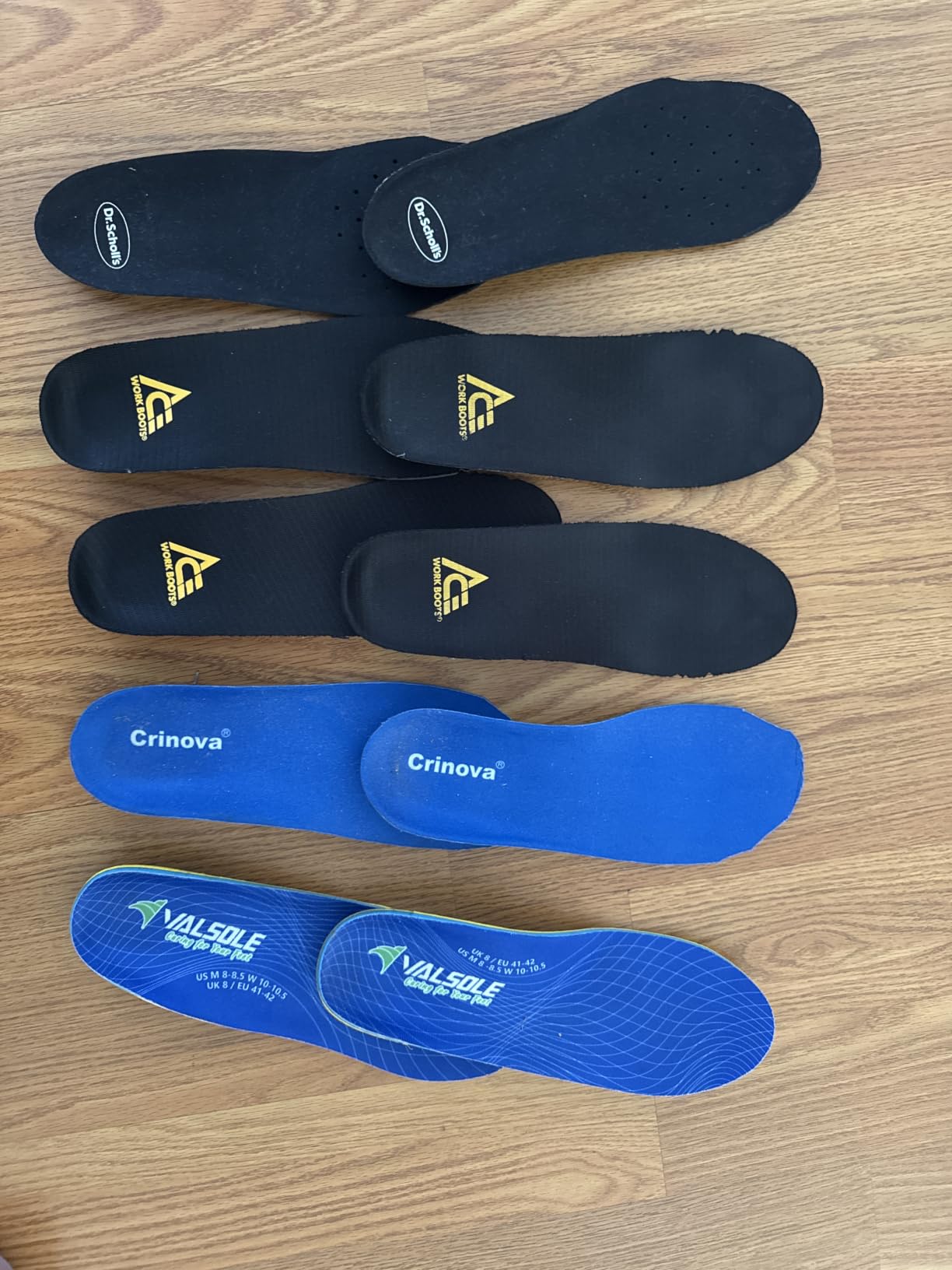 PowerStep Pinnacle Insoles, Orthotics for Plantar Fasciitis Relief, Made in USA Orthotic Insoles, Arch Support Inserts with Moderate Pronation, #1 Podiatrist Recommended customer photo 1