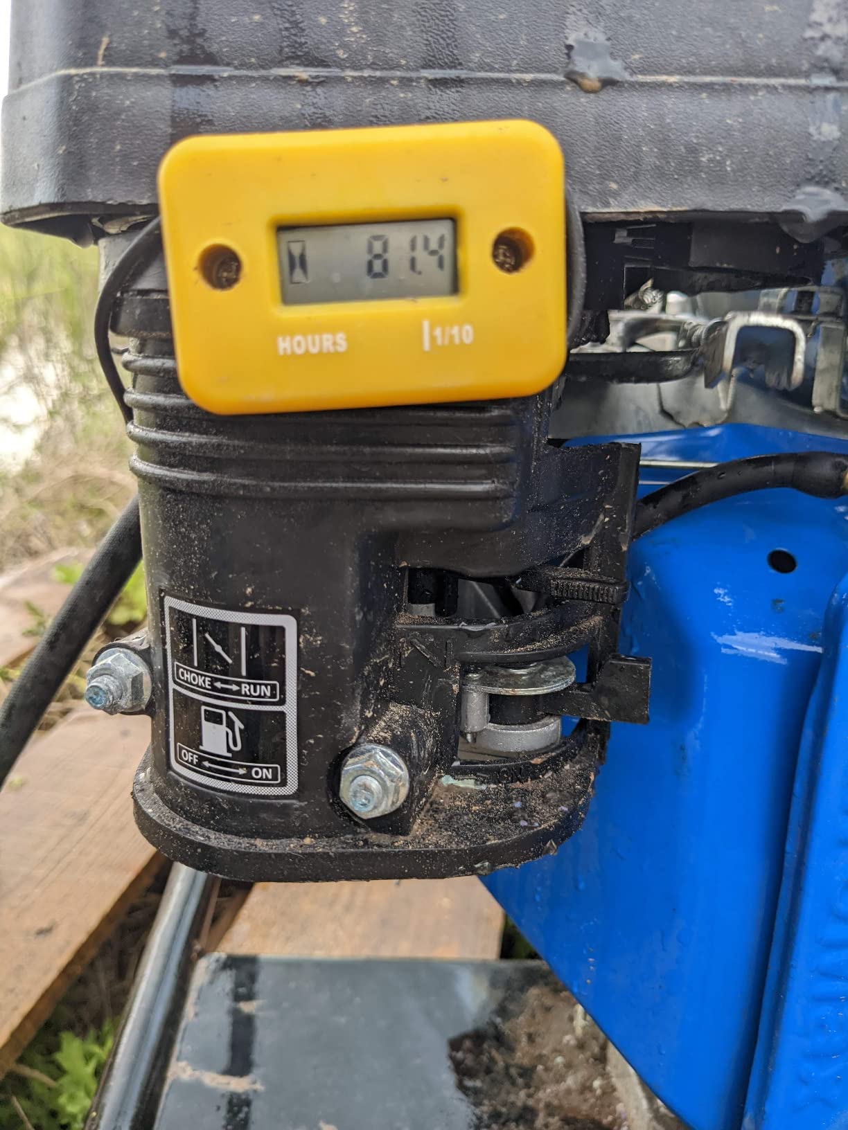DuroMax XP904WP 270cc 427-Gpm 3600-Rpm 4-Inch Gasoline Engine Portable Water Pump, 50 State Approved, XP904WP, Blue customer photo 2