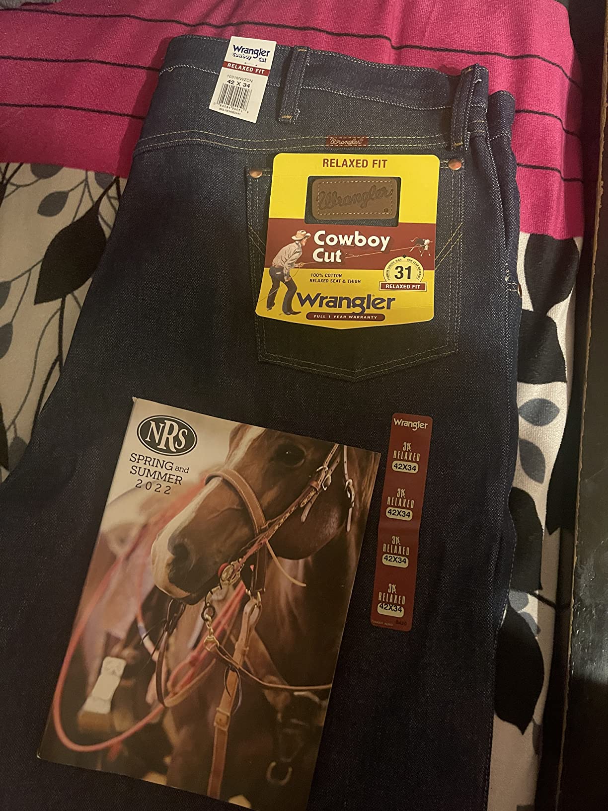 Wrangler Cowboy Cut Relaxed Fit Jeans customer photo 1