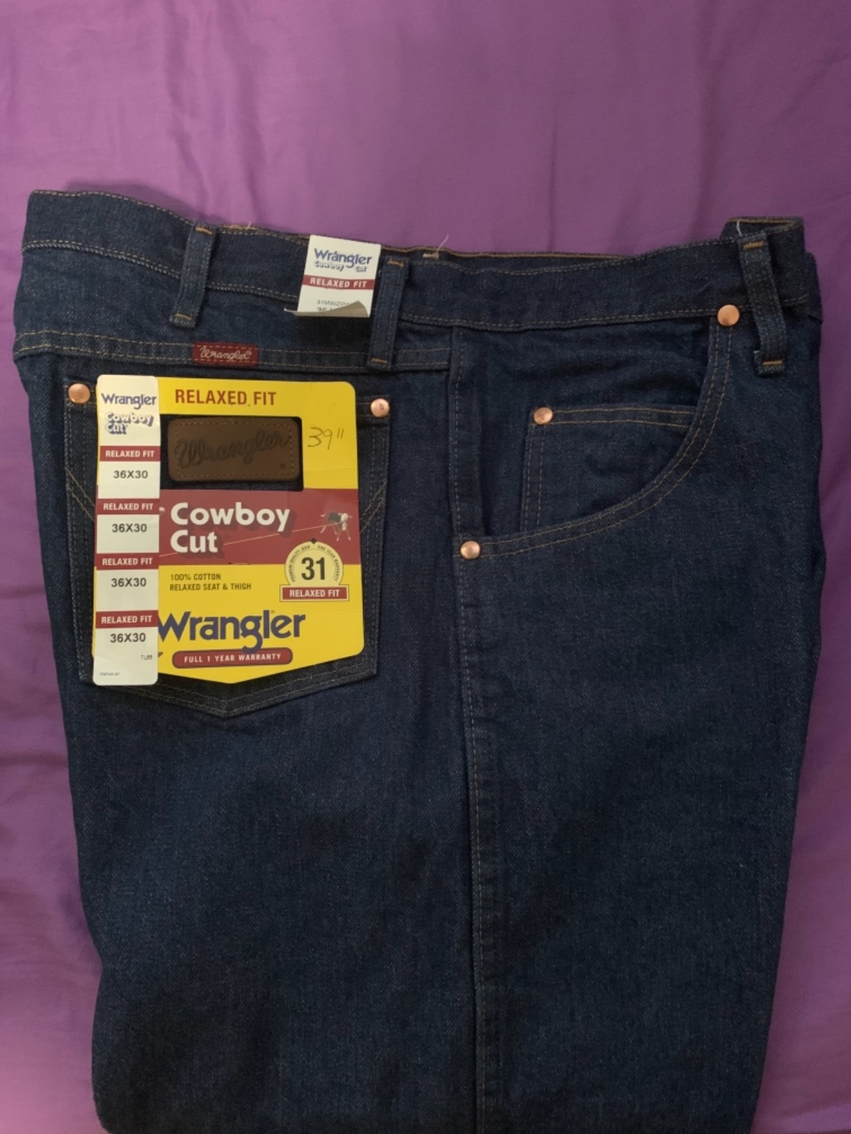 Wrangler Cowboy Cut Relaxed Fit Jeans customer photo 2