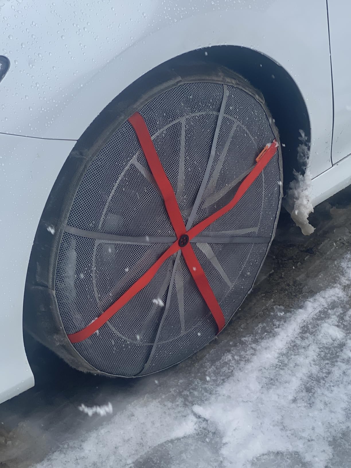 AutoSock for Passenger Vehicles HP697, Snow Socks for Tires, Pack of 2 customer photo 1