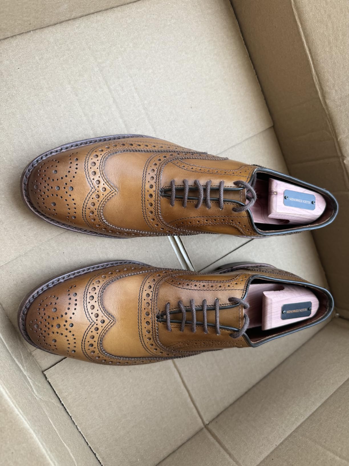 Allen Edmonds Men's McAllister Wing Tip customer photo 2