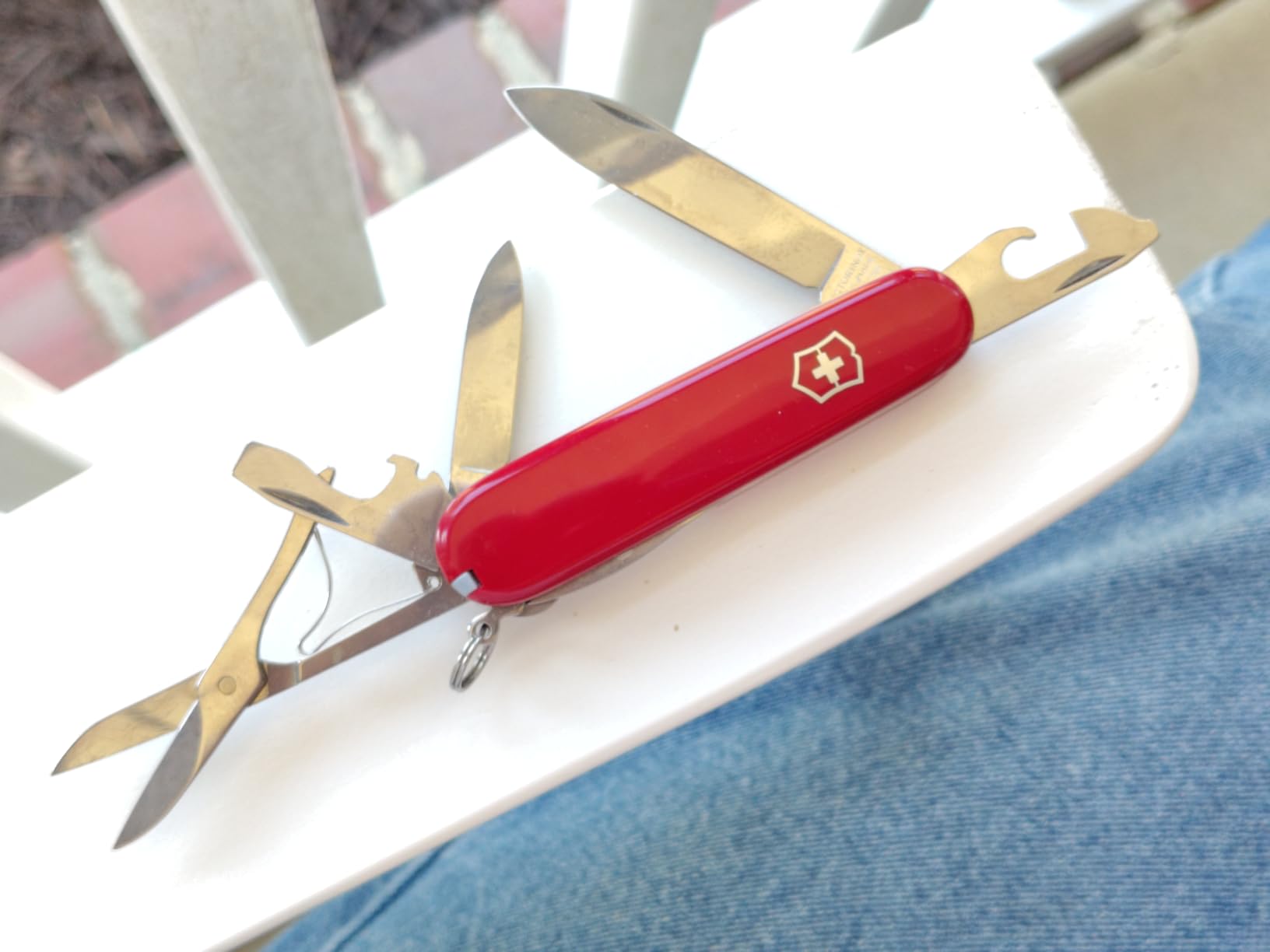 Victorinox Fieldmaster Swiss Army, 15 Function Pocket Knife, Red customer photo 1
