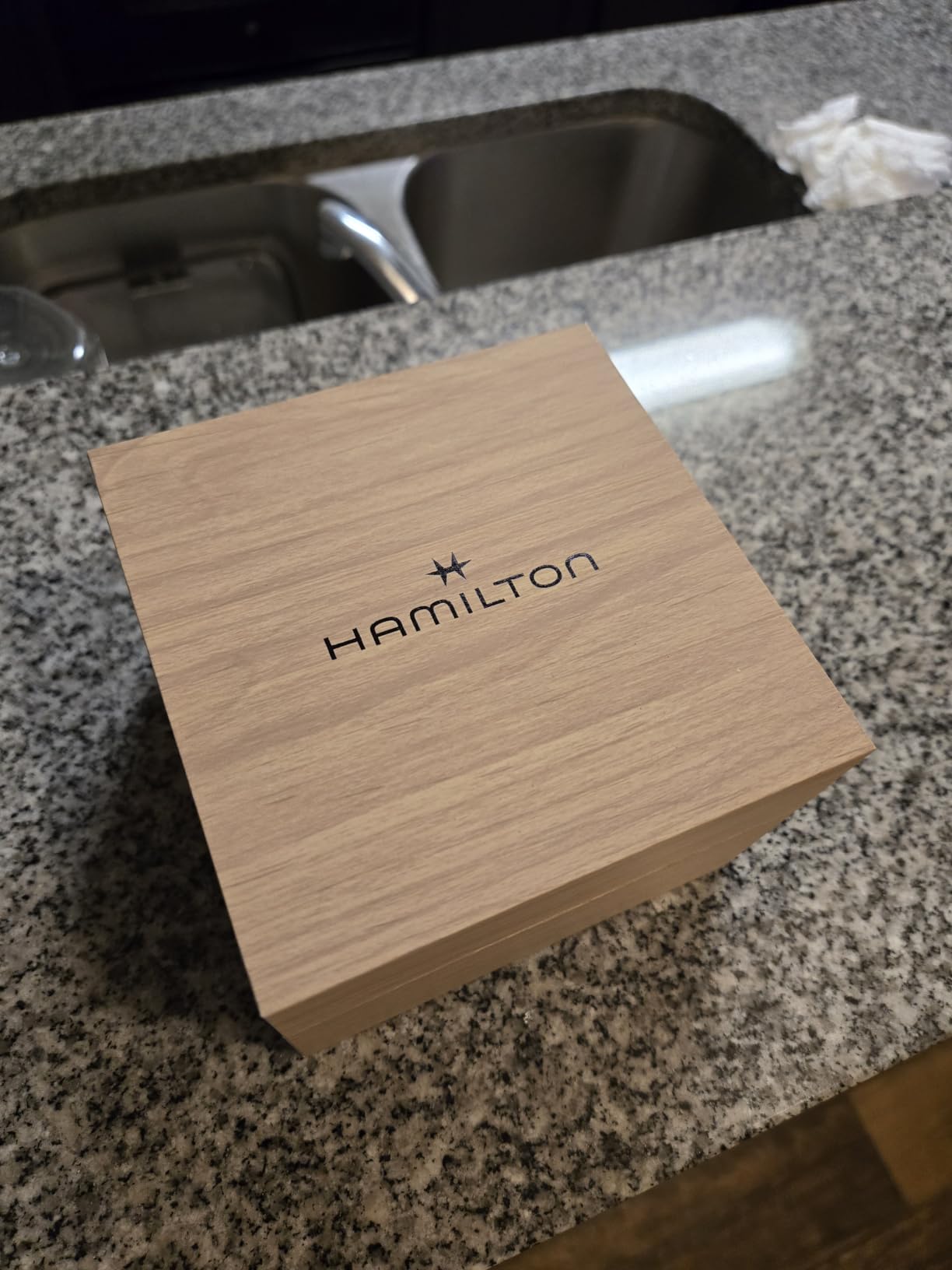 Hamilton Khaki Field Automatic Men's Watch, 42mm Stainless Steel Case, Swiss Made, Black Dial Analog Wrist Watch, 100m Waterproof, Sapphire Crystal, 3-Hand Movement, Cow Leather Strap customer photo 1