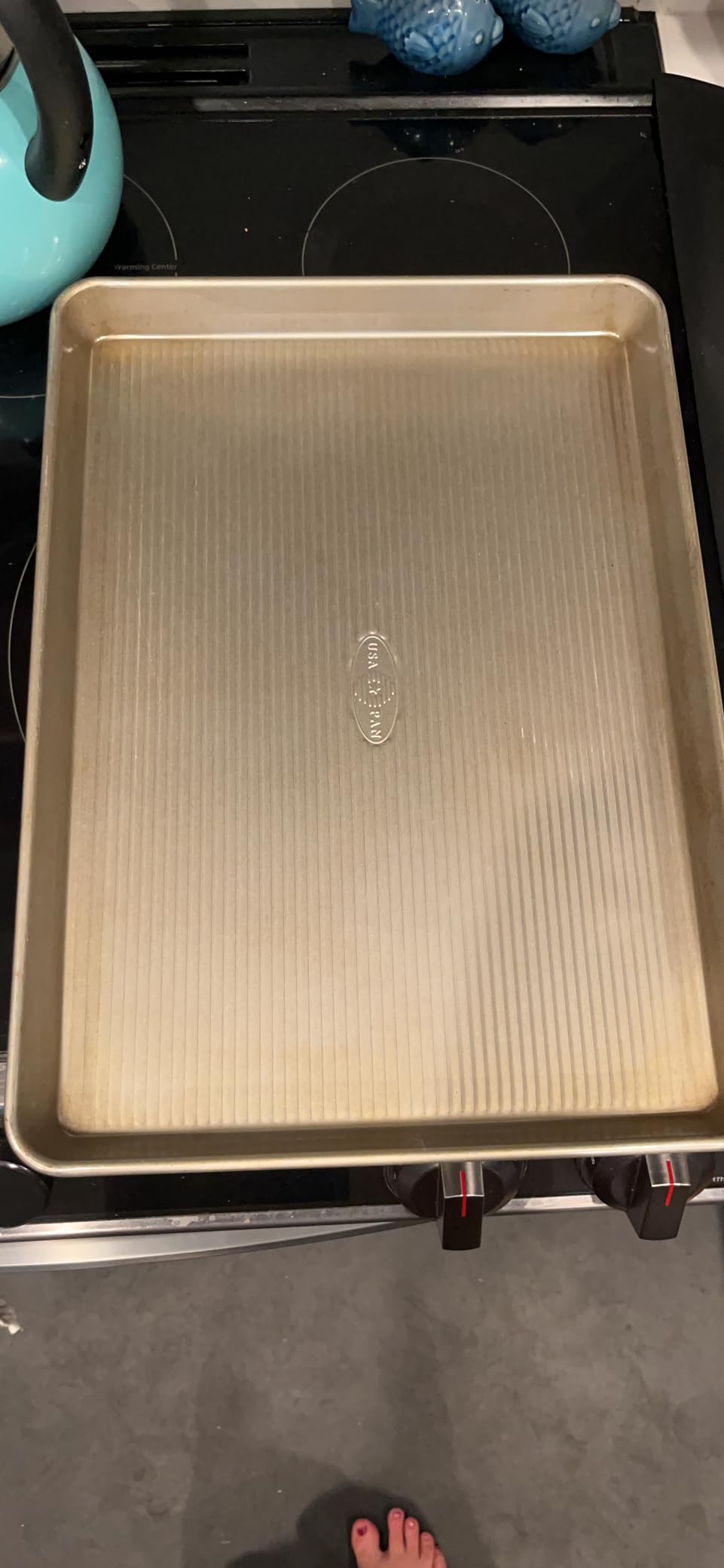 USA Pan Bakeware Nonstick Half Sheet Pan, Baking Sheet, Aluminized Steel customer photo 2