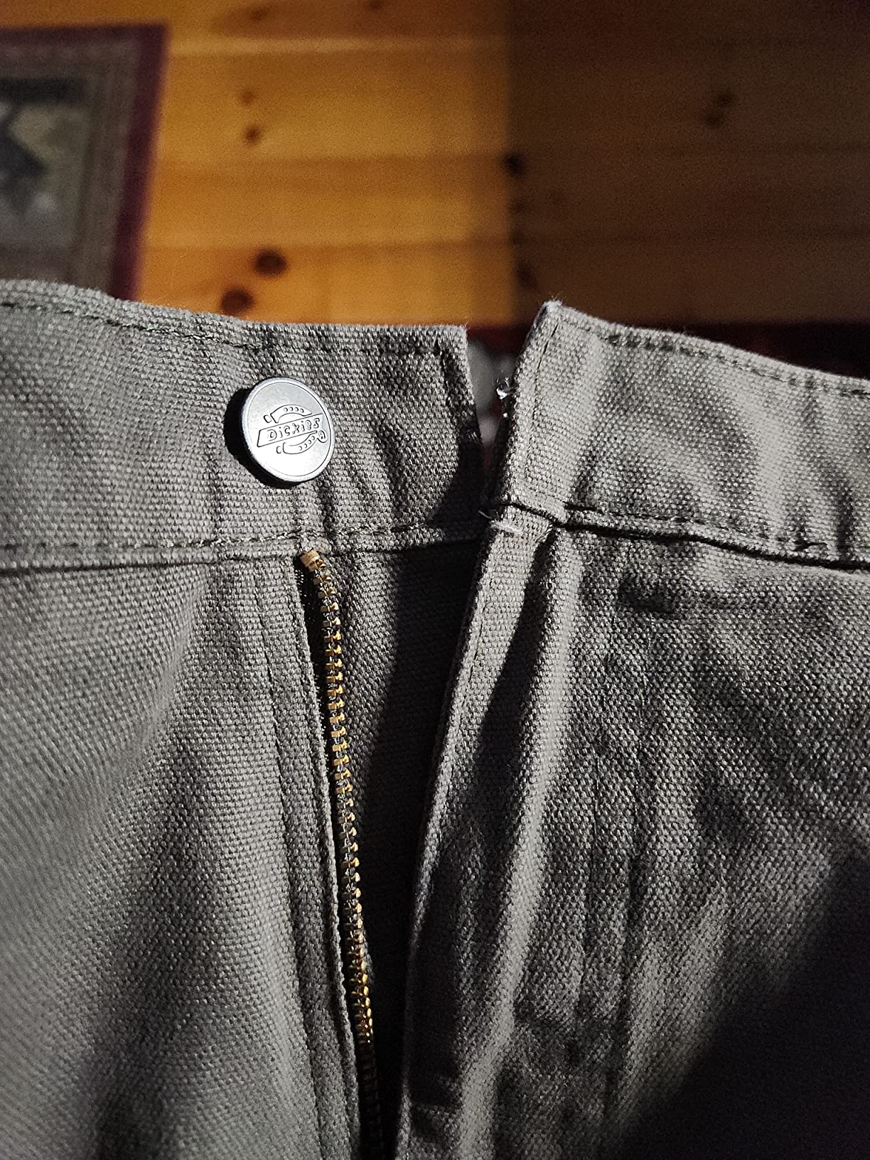 Dickies Men's Relaxed Fit Sanded Duck Carpenter Jean customer photo 1