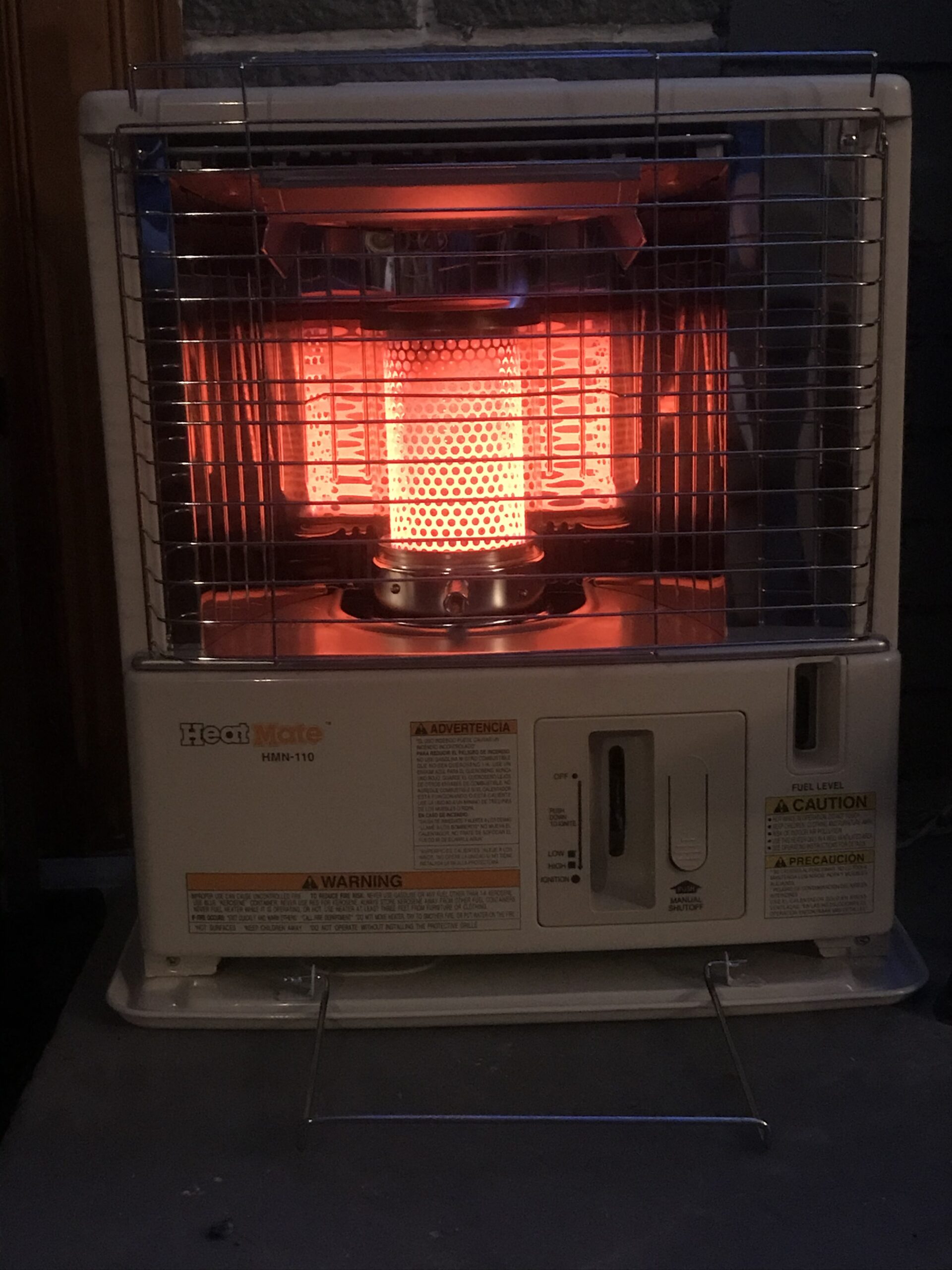 Sengoku HeatMate Indoor & Outdoor Portable Kerosene Oil Heater, 10,000 BTU, White - Cordless Space Heating Machine for Home, Office, Garage, Basement, and Camping customer photo 2
