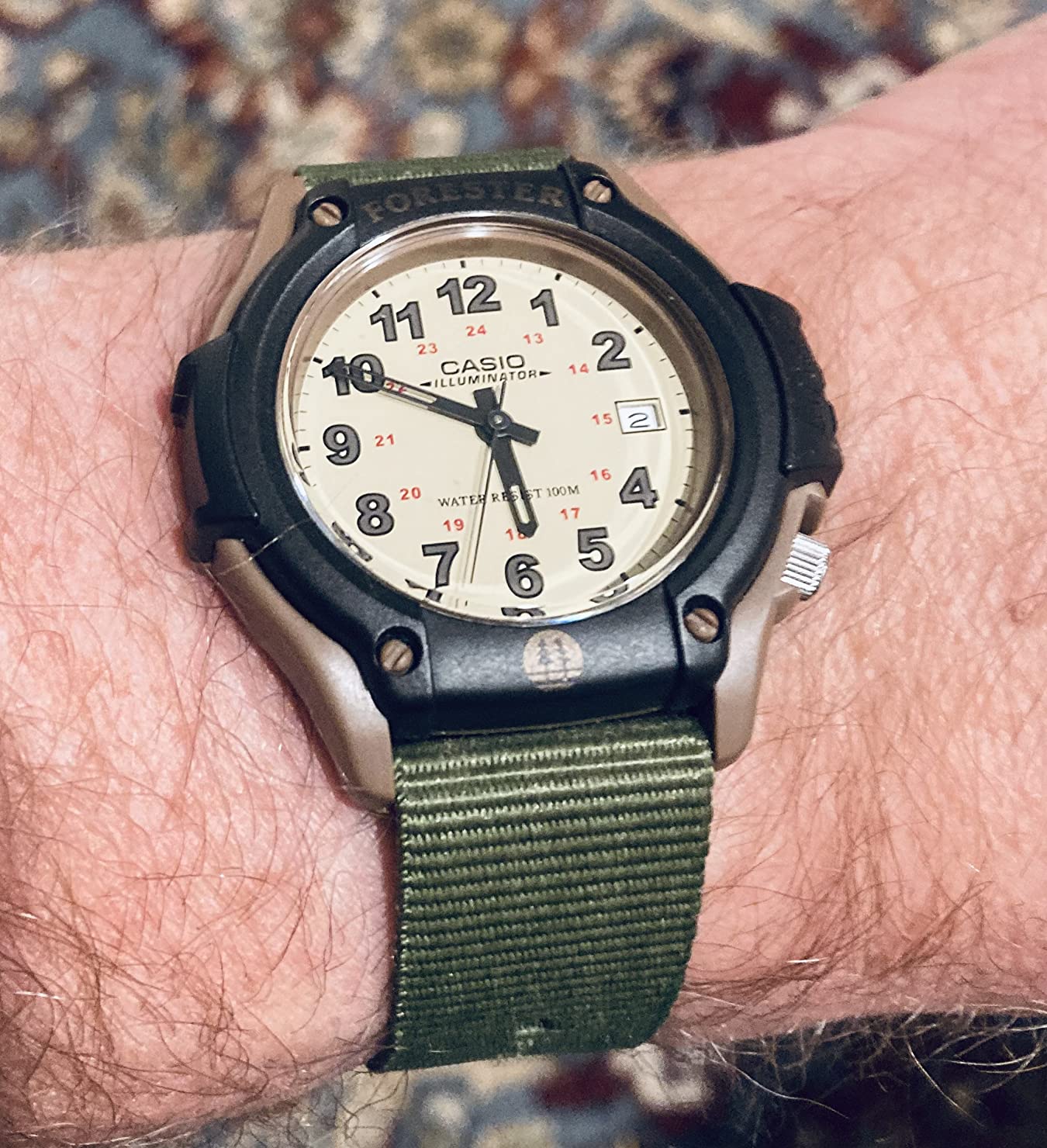 Casio FT500WC Series Men's Analog Watch with Leather/Cloth Band customer photo 2