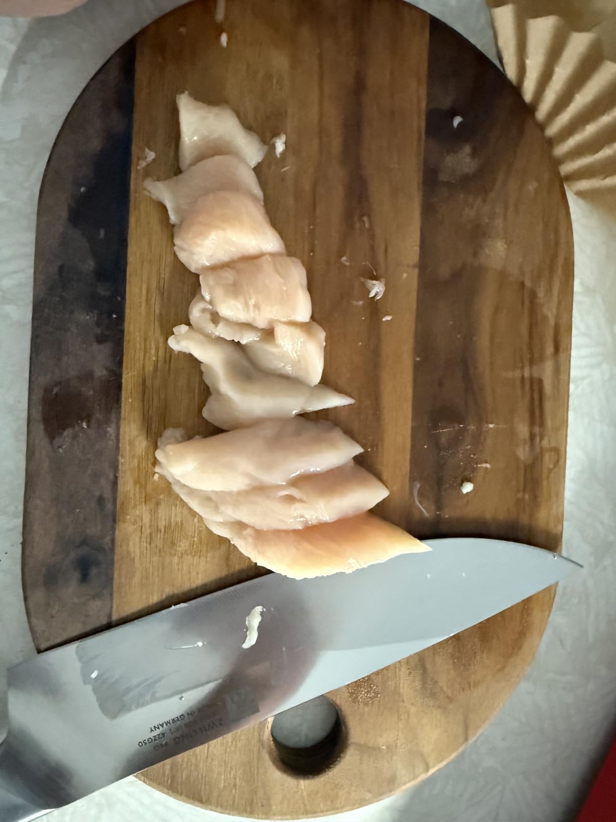 ZWILLING Pro 8-inch Razor-Sharp German Chef's Knife, Made in Company-Owned German Factory with Special Formula Steel perfected for almost 300 Years, Dishwasher Safe customer photo 2