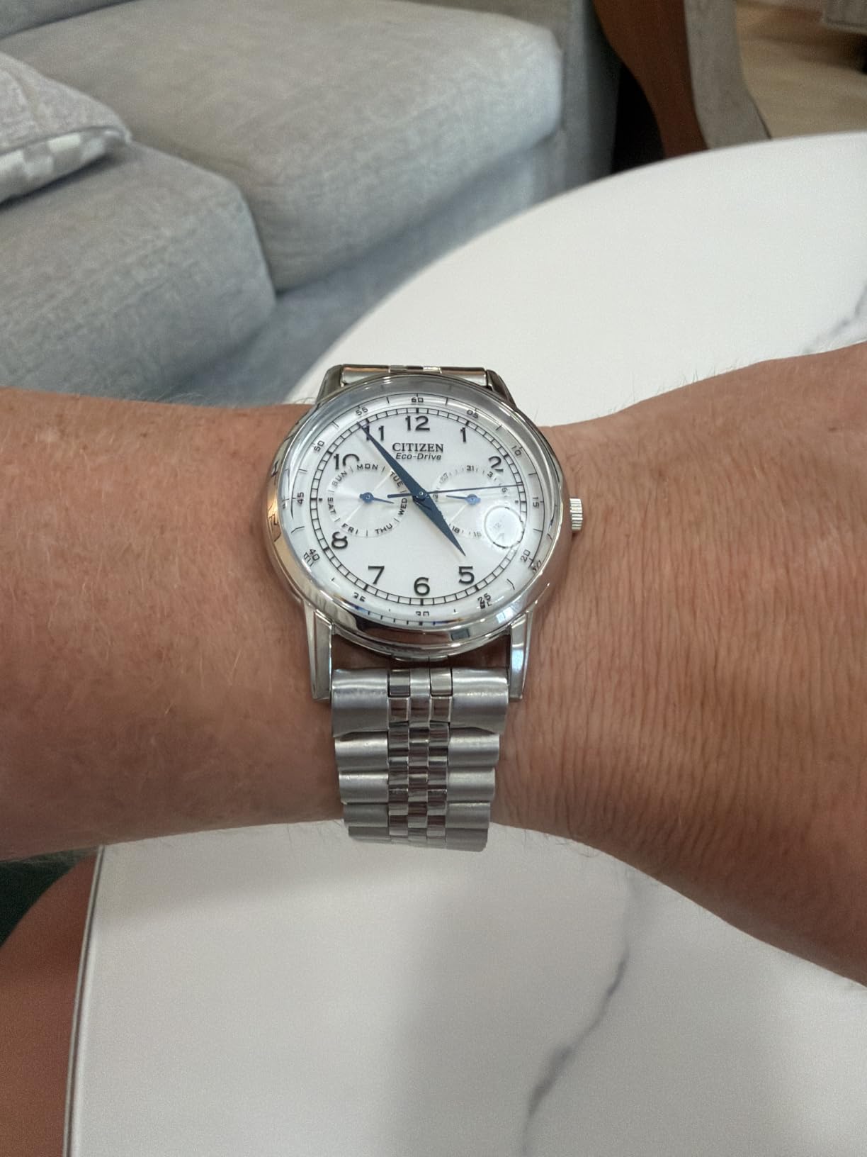 Citizen Eco-Drive Corso Mens Watch, Stainless Steel, Classic (Model: AO9000-06B) customer photo 1