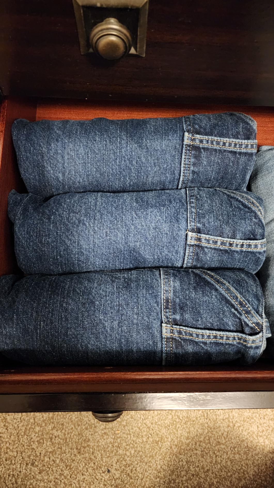 Dickies Men's Relaxed-Fit Carpenter Jean customer photo 1