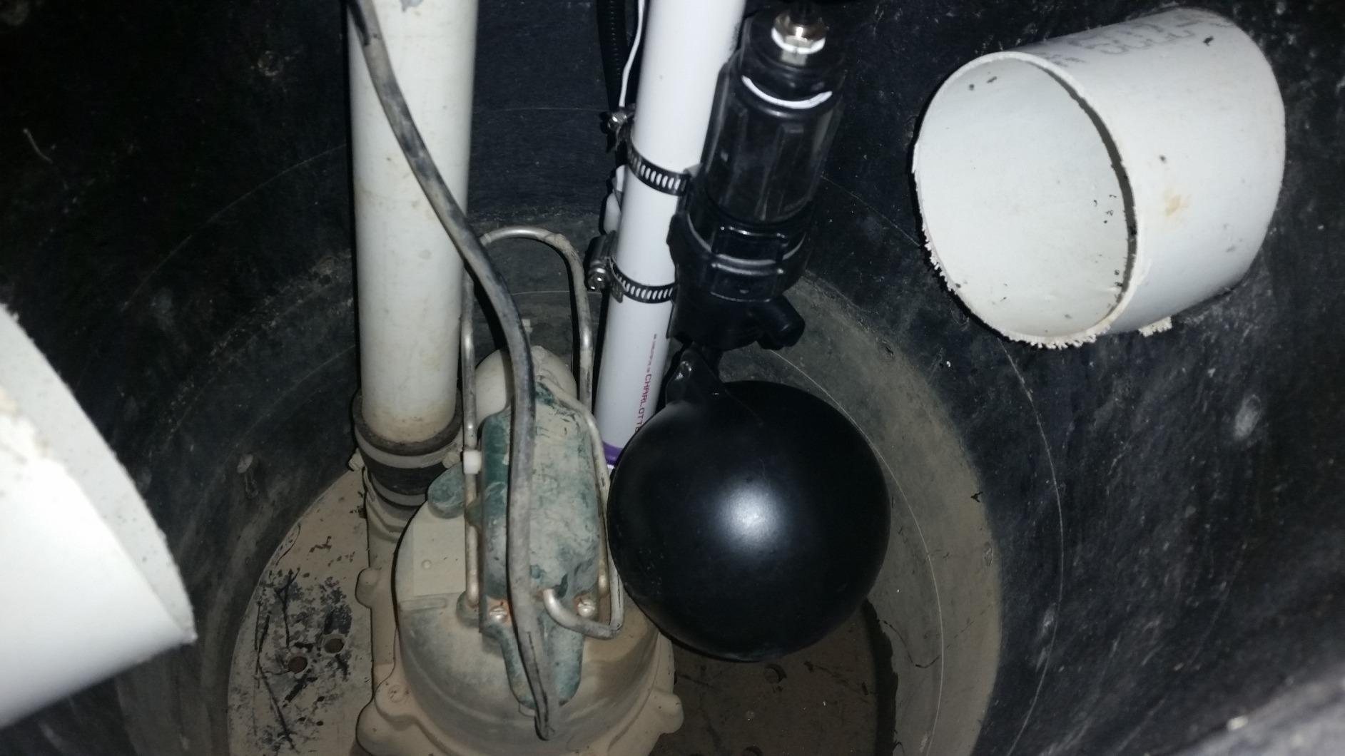 RB750-EZ Premium Water Powered Backup Sump Pump System with High Water Alarm customer photo 2
