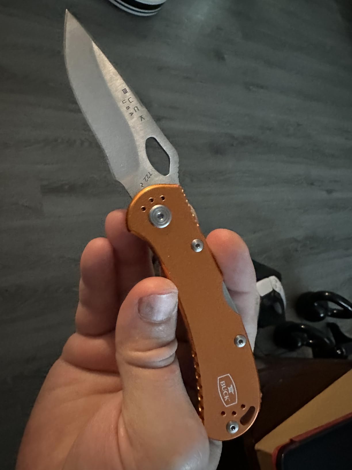 Buck 722 Spitfire Folding EDC Knife, 3-1/4