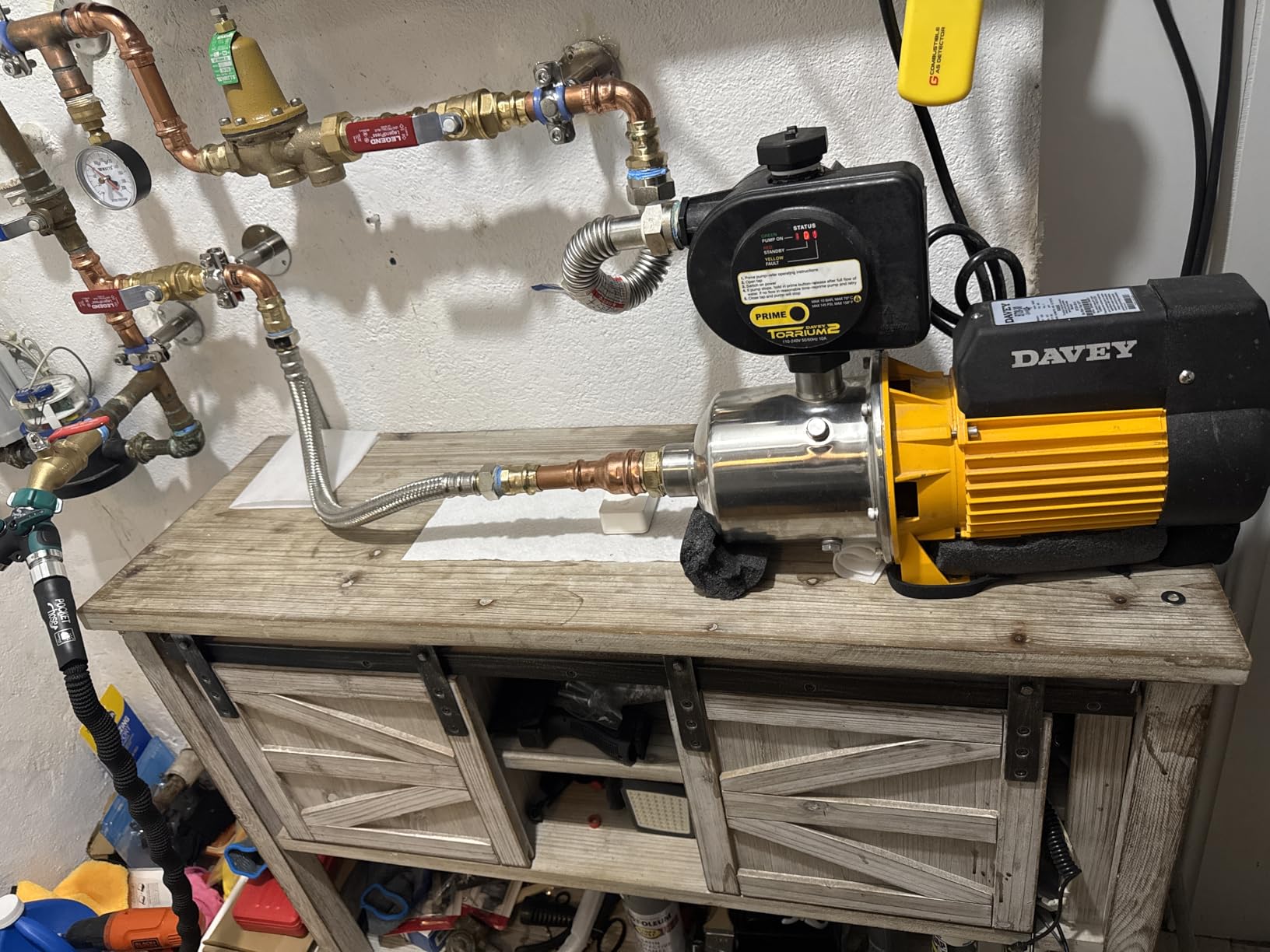 Davey BT20-30T2-USA Home Pressure Booster Pump with Torrium II Controller (Constant Pressure) customer photo 1