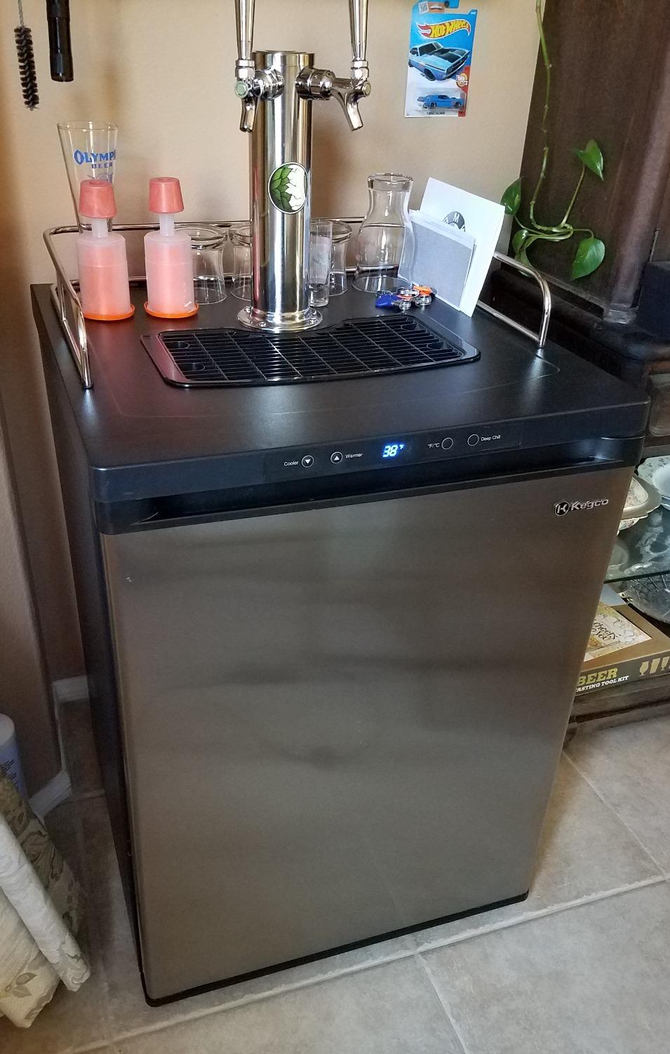 Kegco K309SS-2 24-Inch Wide Dual Tap Stainless Steel Digital Kegerator customer photo 1
