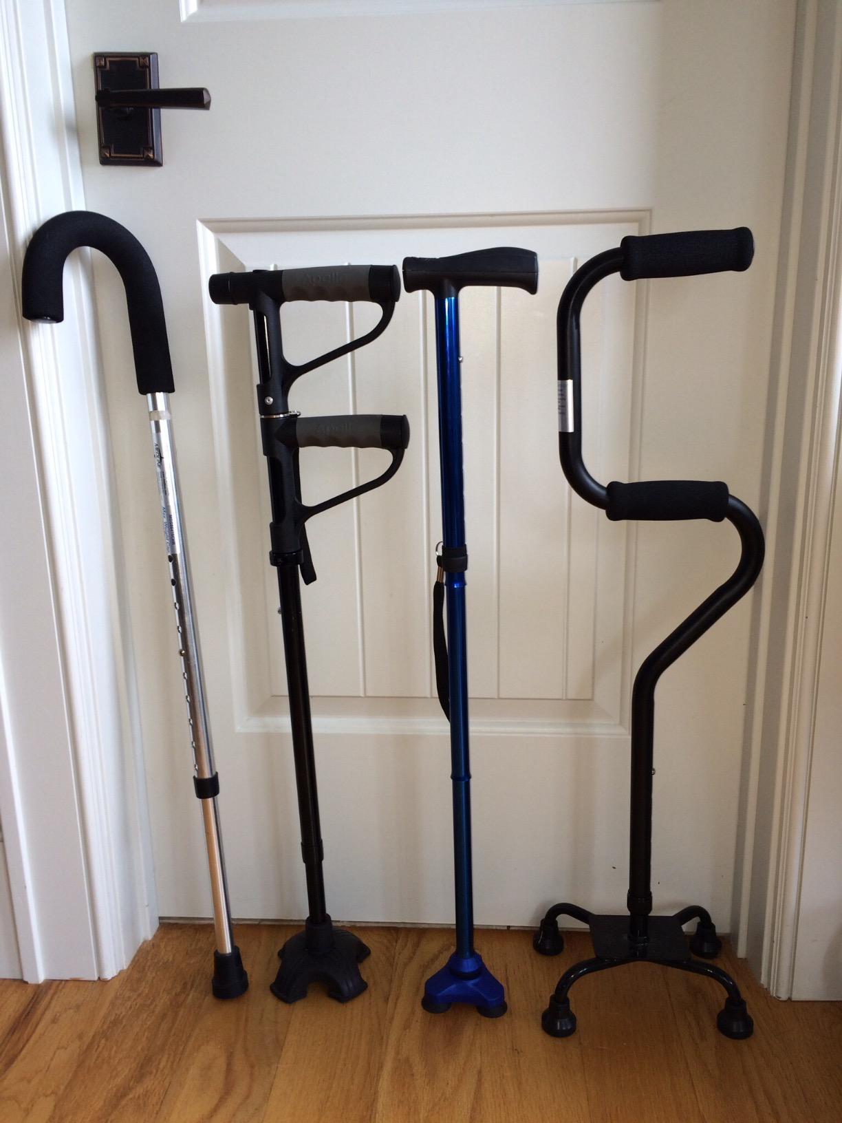 HurryCane Freedom Edition Foldable Walking Cane with T Handle customer photo 2