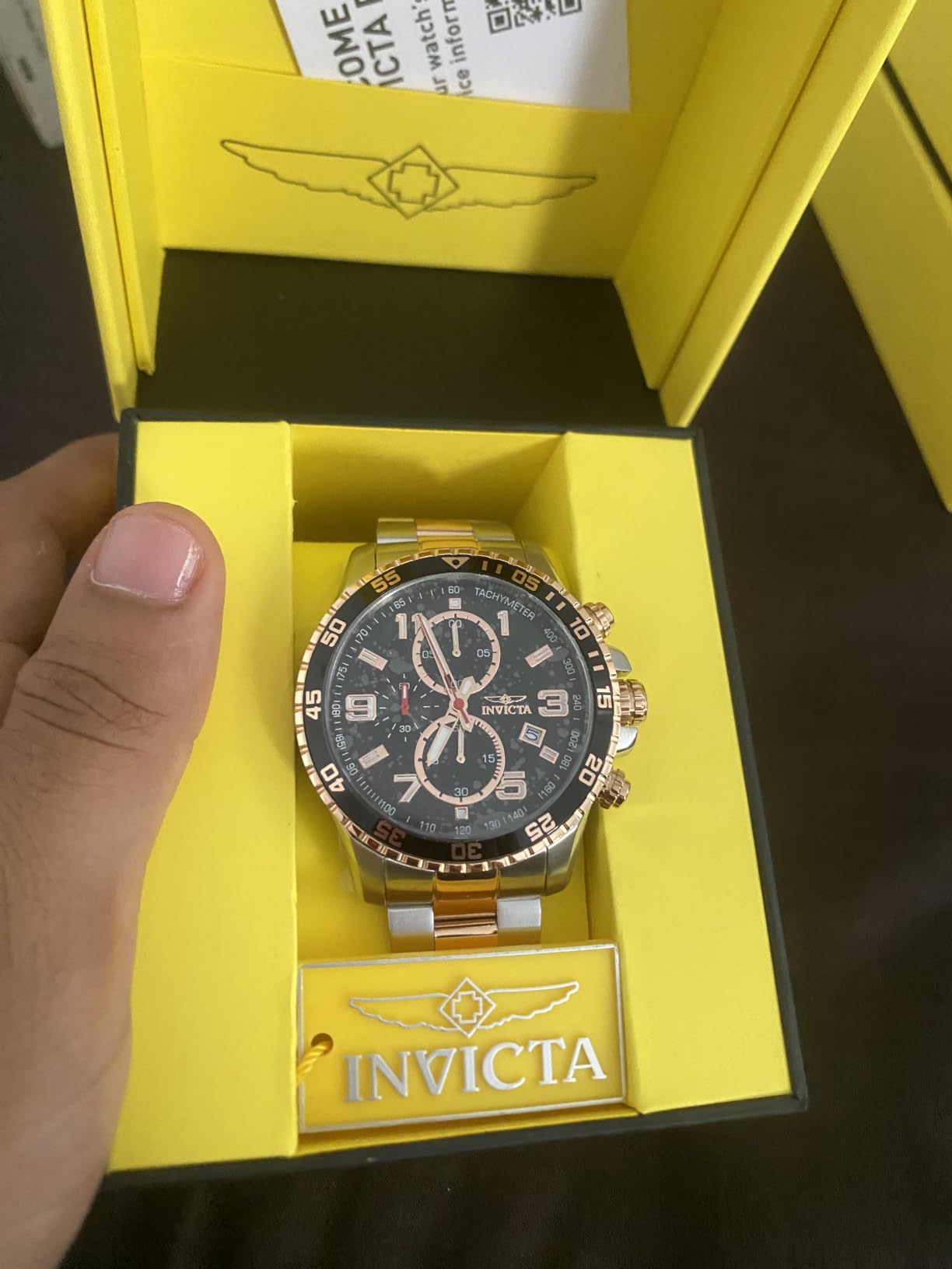 Invicta Specialty Stainless Steel Men's Quartz Watch - 45mm customer photo 1