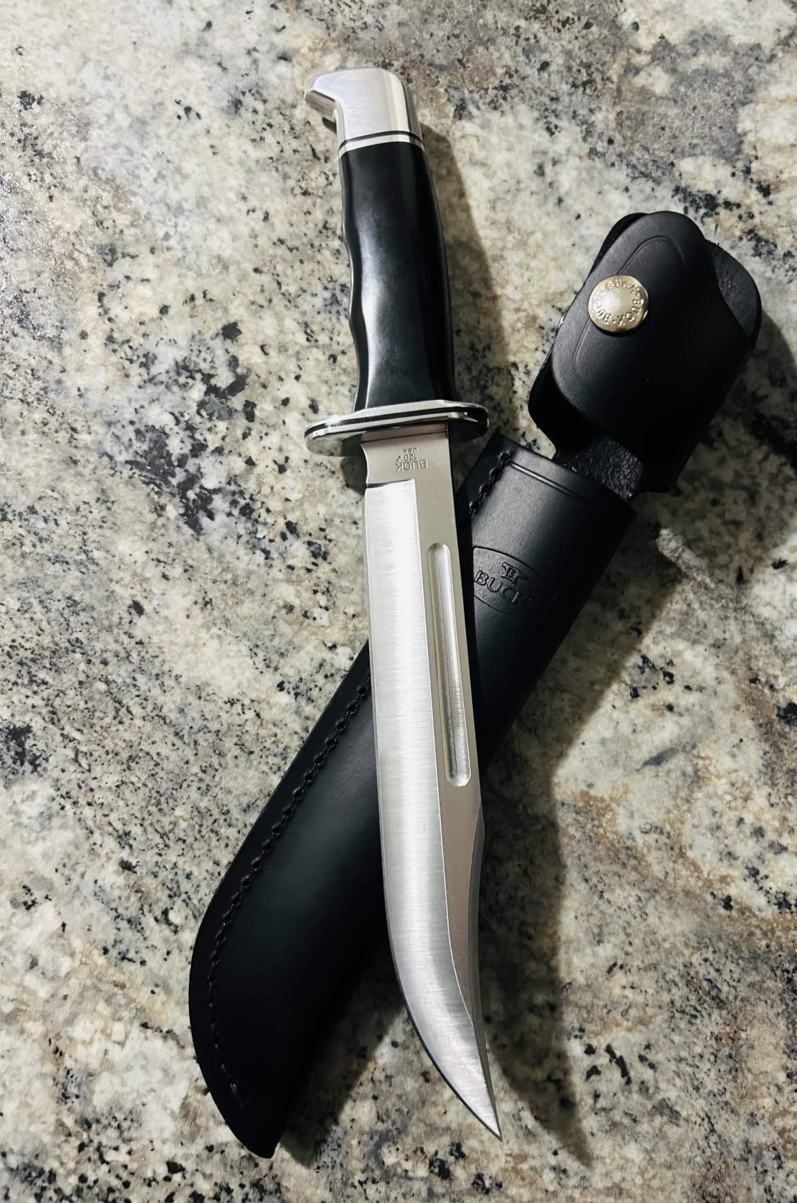 Buck 120 General Hunting Knife, 7-3/8