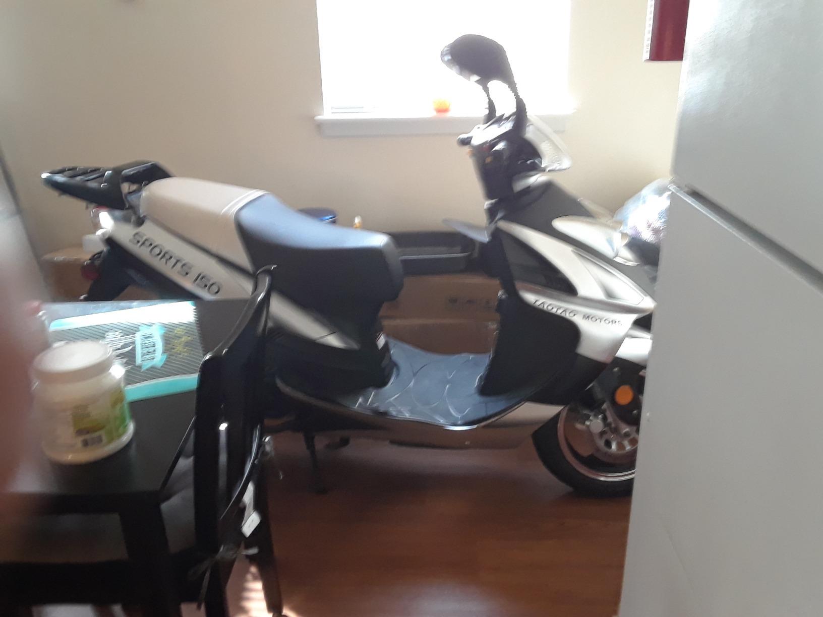 TAO SMART DEALSNOW Brings Brand New 150cc Gas Fully Automatic Street Legal Scooter TaoTao 150cc with Matching Trunk Included - CHOOSE your COLOR customer photo 1