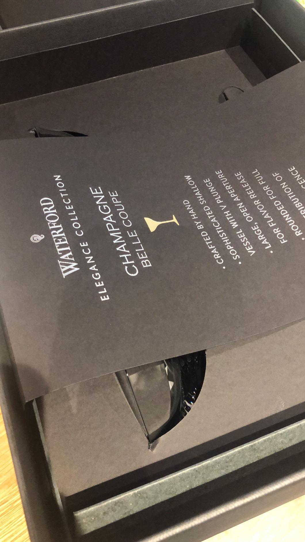 Waterford Elegance Champagne Belle Coupe, Pair customer photo 2
