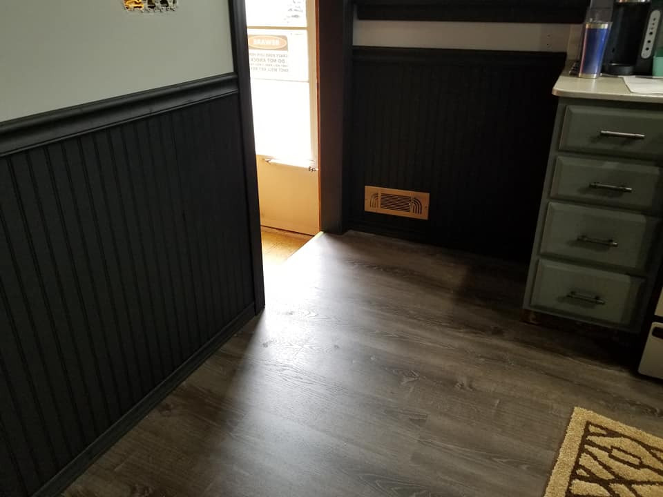 Beaded Knotty Pine Wainscot Kit, 18 Linear Feet of Wall Length customer photo 2