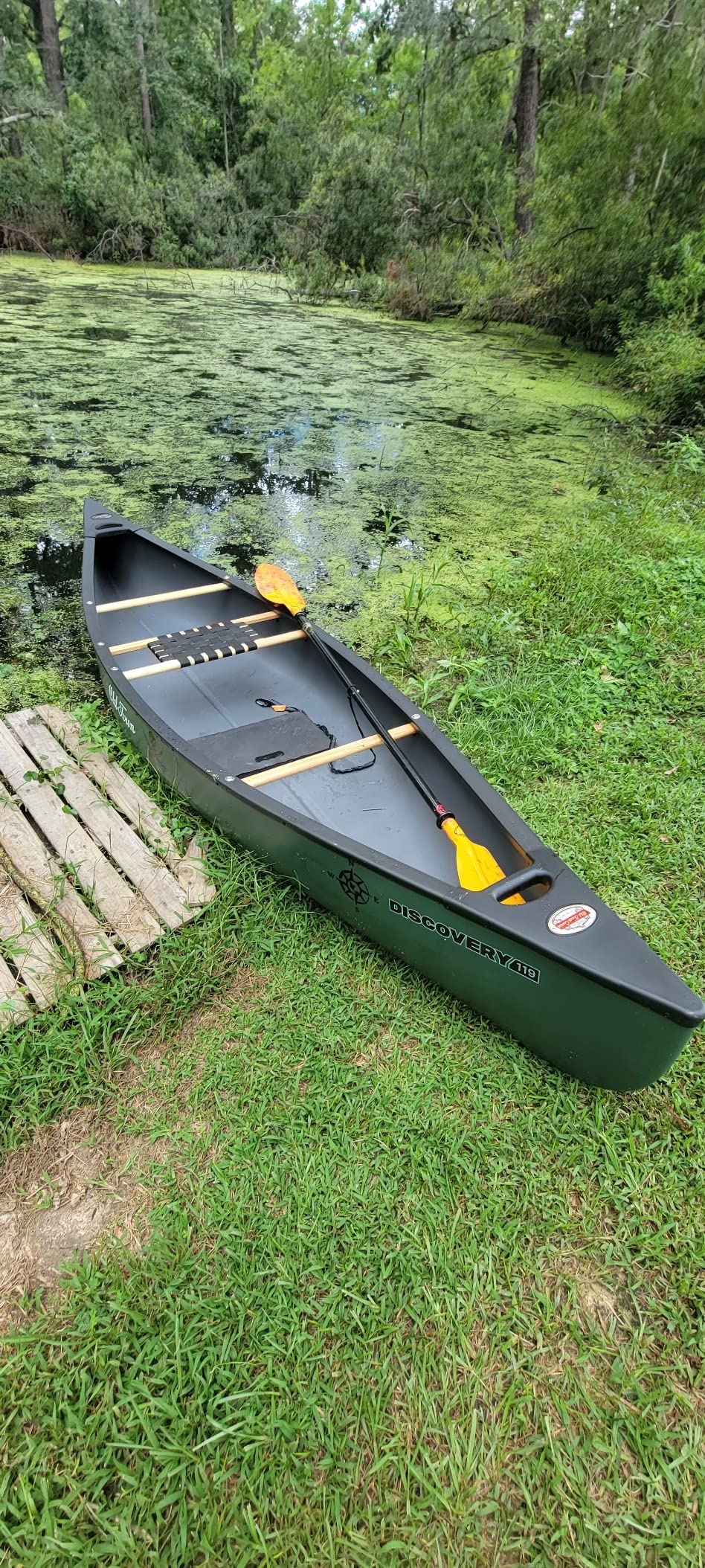 Old Town Discovery 119 Recreational Canoe, Solo, 11 ft 9 in customer photo 1