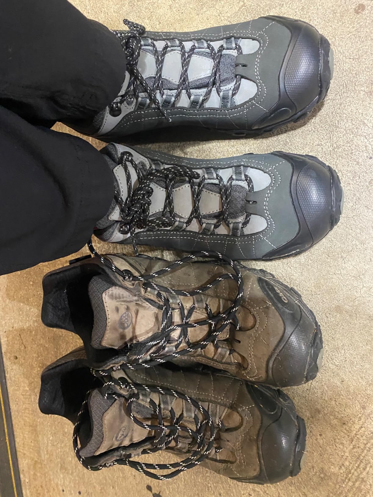 Oboz Men's Bridger Low B-Dry Waterproof Hiking Shoe customer photo 2