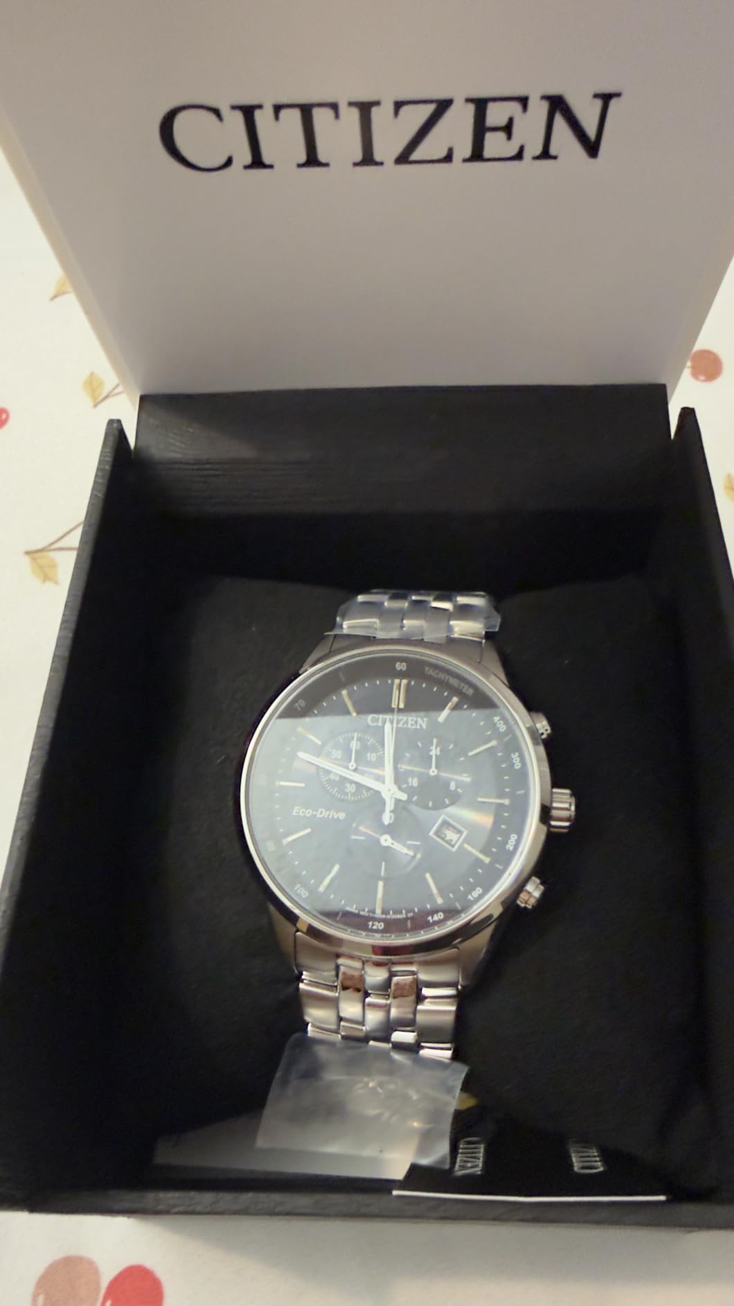 Men's Classic Corso Eco-Drive Watch, Chronograph, 12/24 Hour Time, Date, Sapphire Crystal customer photo 2