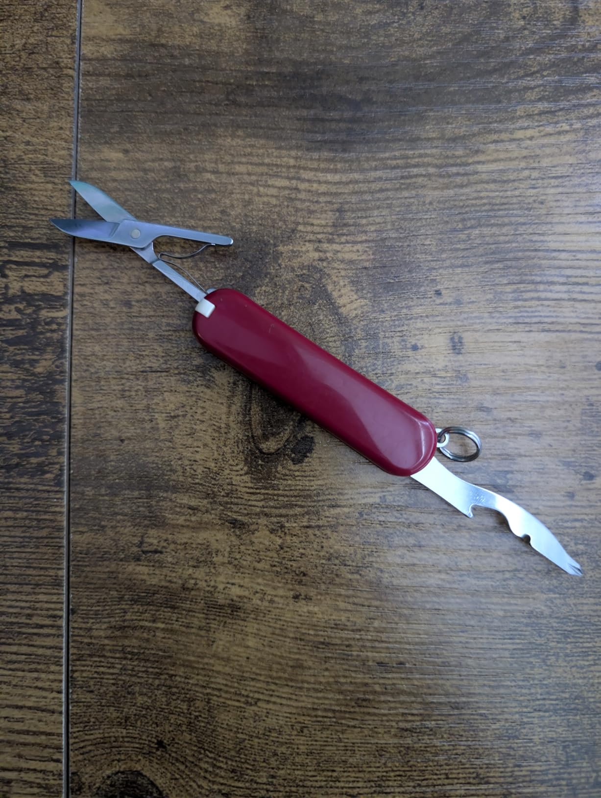 Jetsetter Swiss Army Knife, 7-Function Pocket Knife, Red | Swiss-made pocket knife, durable scales, compact EDC, travel and outdoor use customer photo 1