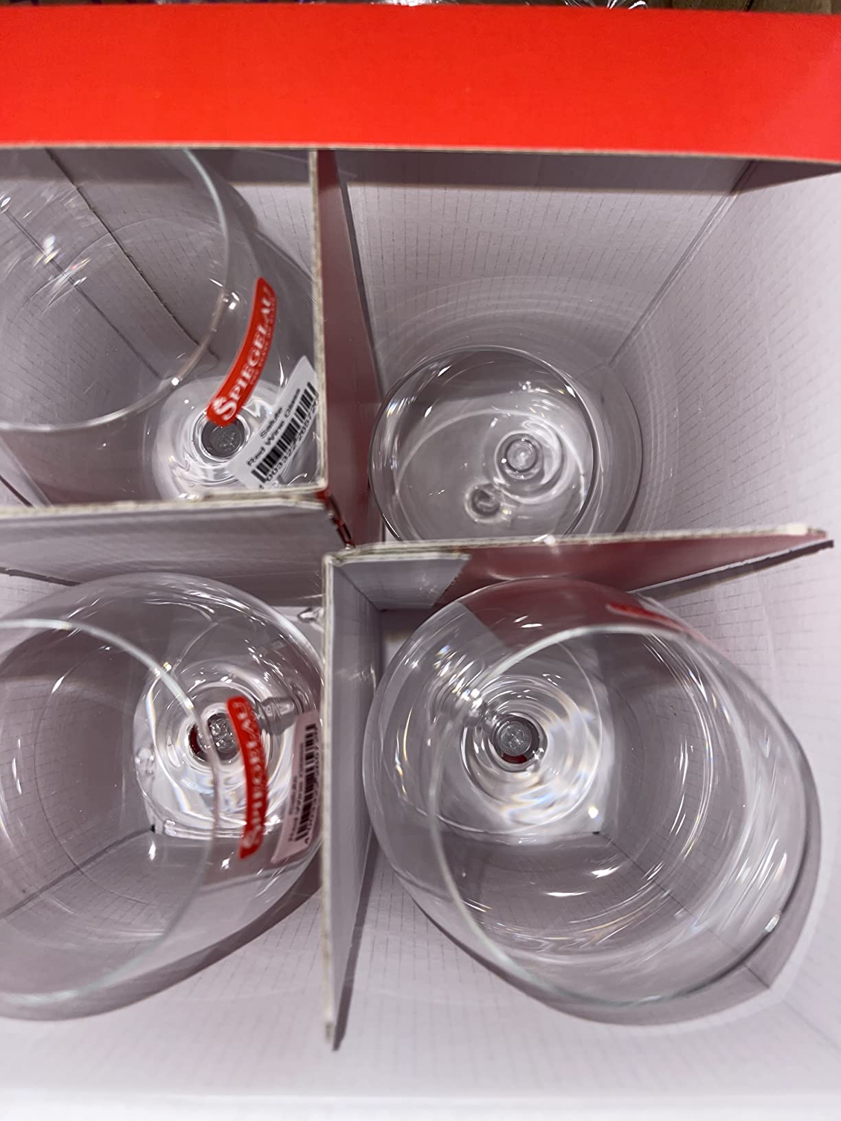 Spiegelau Salute Stemmed Red Wine Glasses, Lead-Free Crystal Wine Glasses for Pinot Noir, Cabernet, Wedding, Anniversary, Housewarming, Birthday Gifts, Elegant Glassware, Home Bar, 19.4 oz, Set of 4 customer photo 1