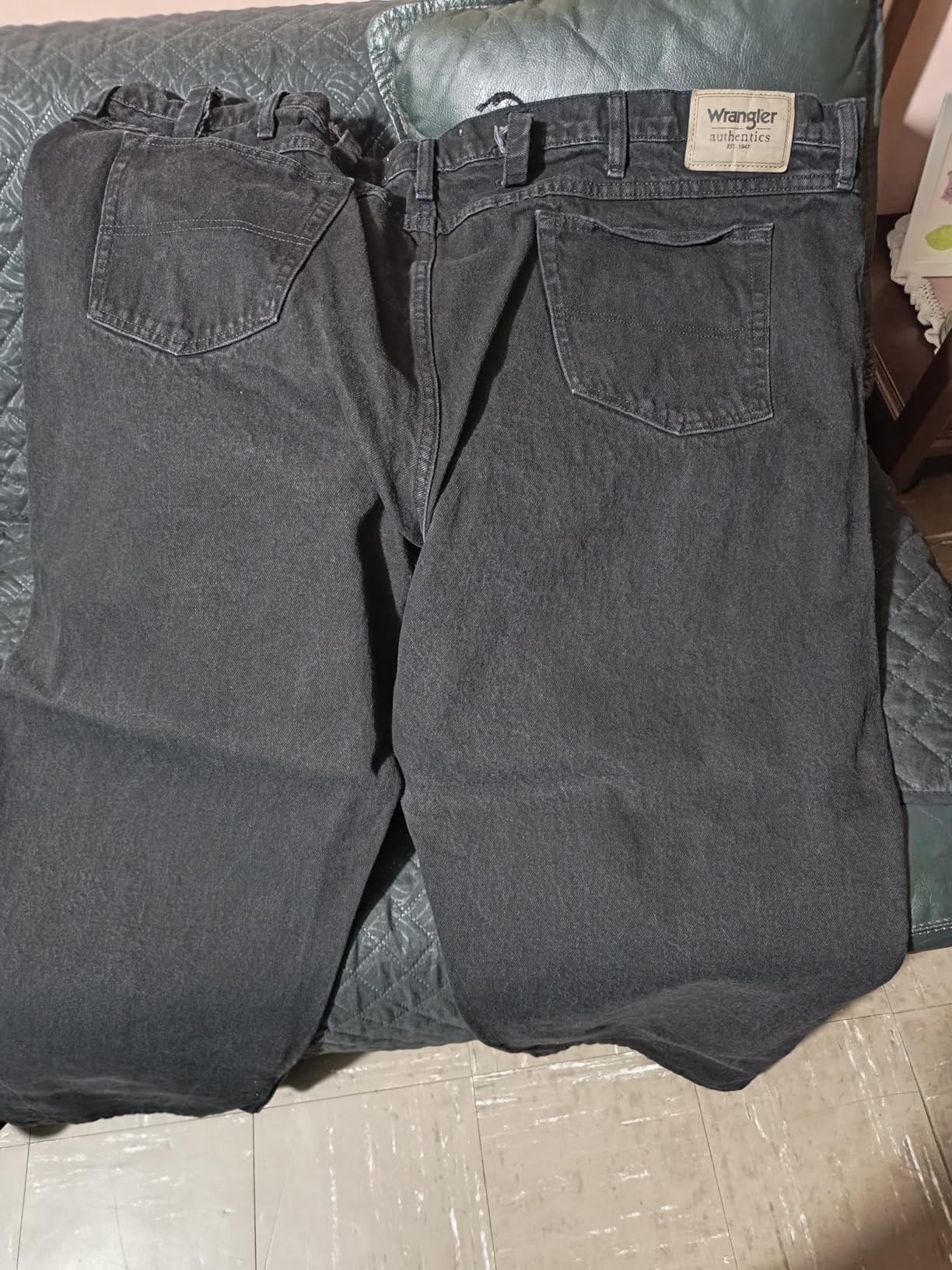 Wrangler Authentics Men's Classic 5-Pocket Relaxed Fit Cotton Jean customer photo 1