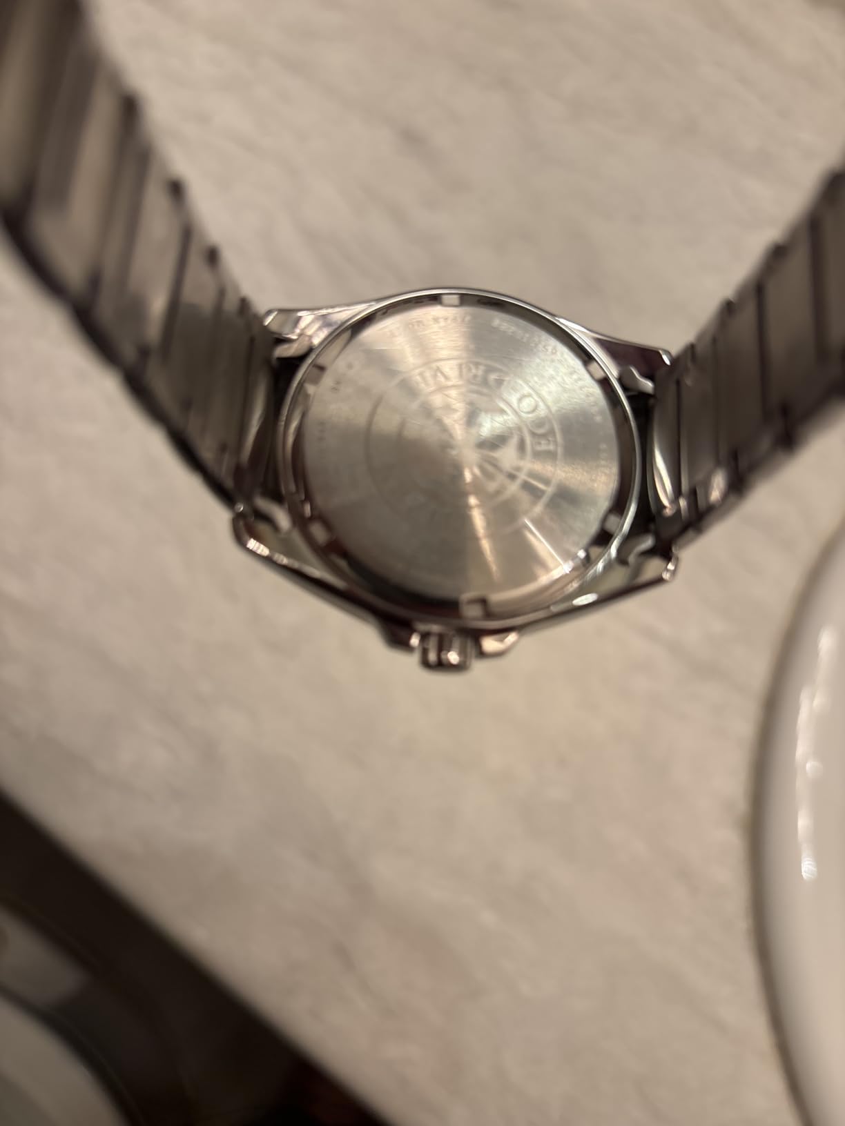 Citizen Men's Eco-Drive Weekender Garrison Field Watch, Stainless Steel, Black Dial, 43mm (Model: AW0050-82E) customer photo 1