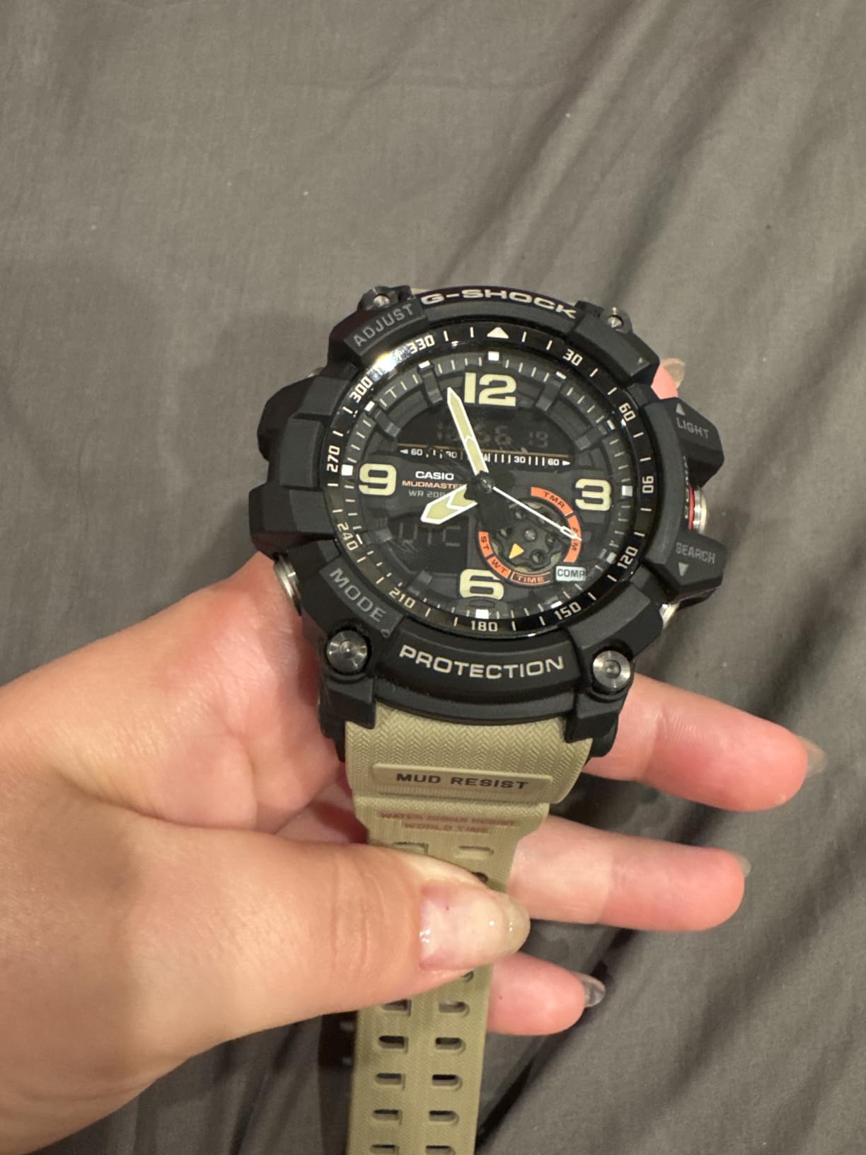 Casio Men's GG-1000-1A5CR G Shock Analog-Digital Display Quartz Beige Watch customer photo 1