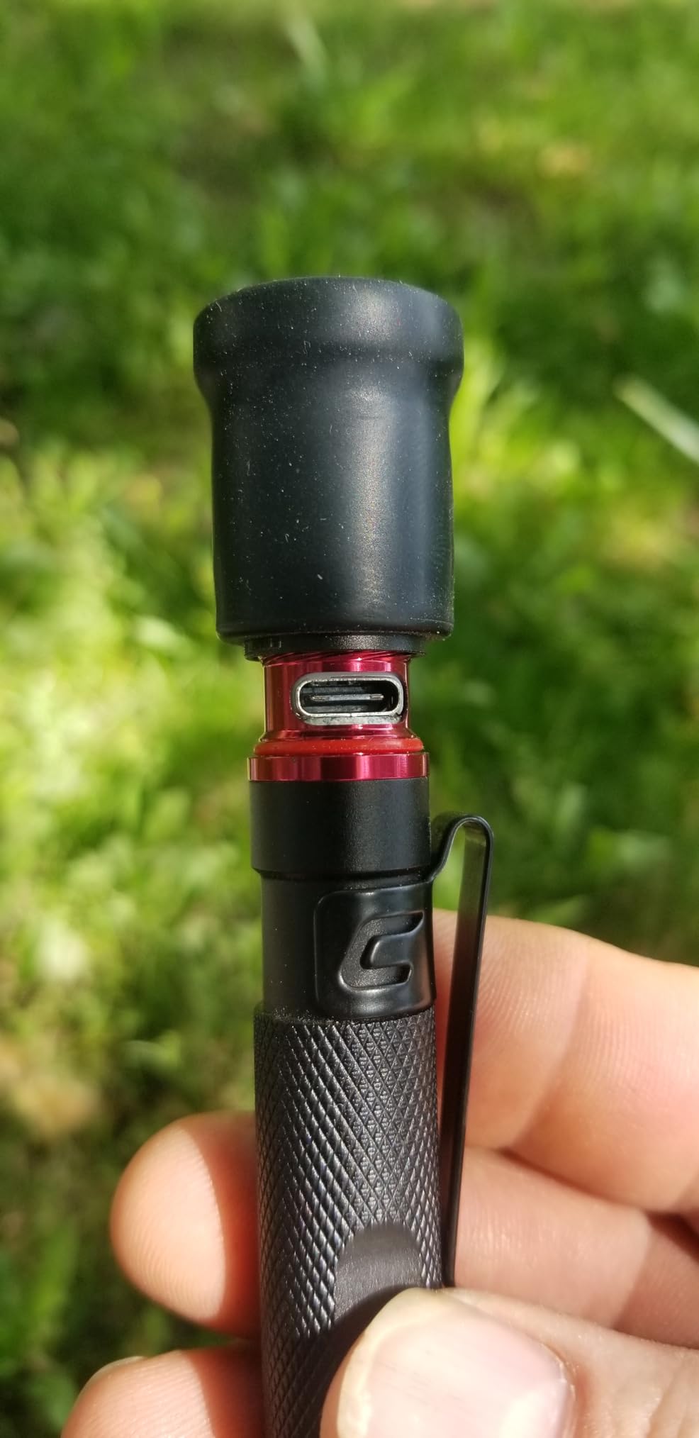 COAST HP3R 500 Lumen Rechargeable LED Penlight with Twist Focus, Blue customer photo 1