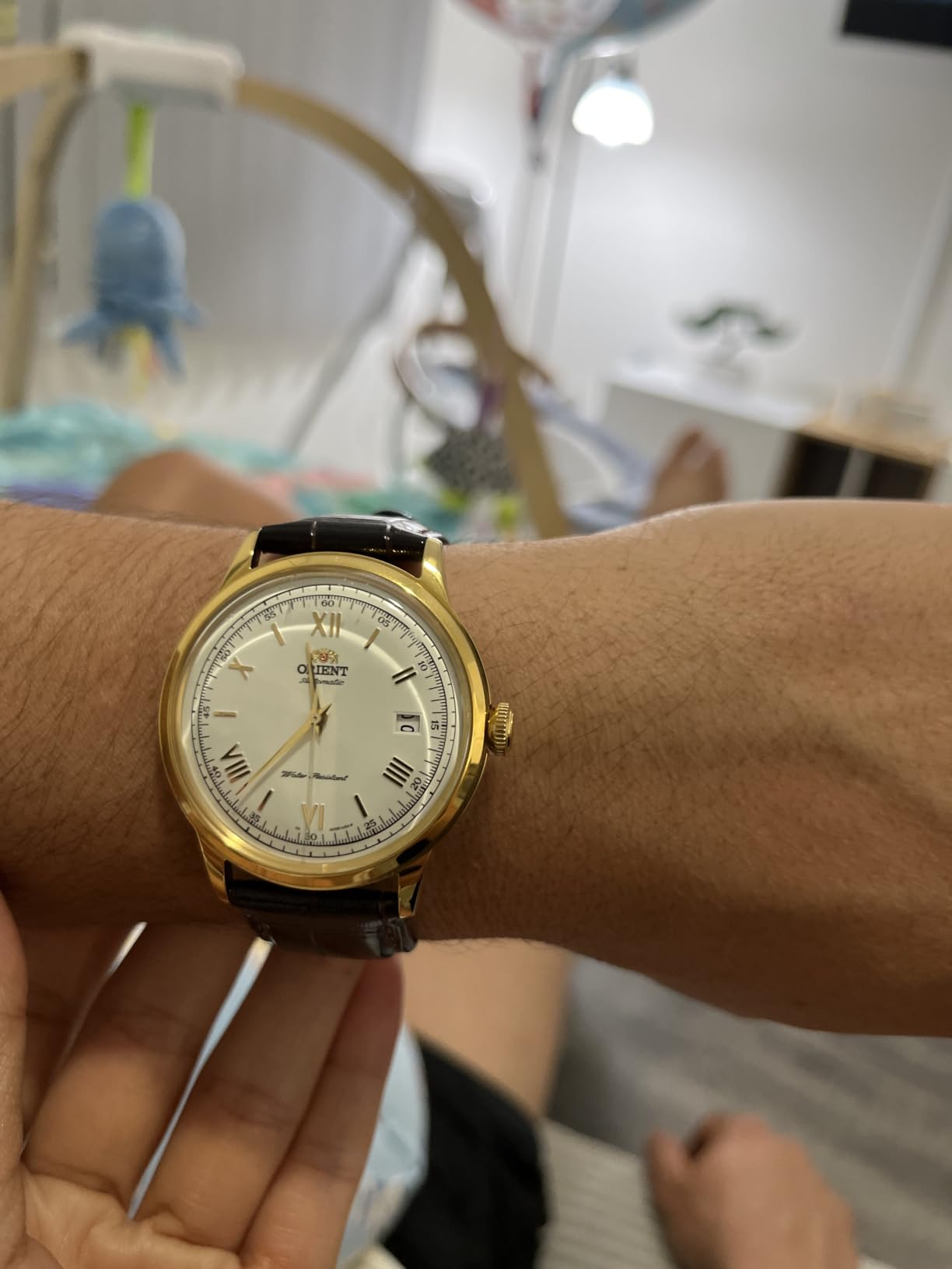 Orient Bambino Version 2 | Automatic/Hand-Winding Wrist Watch | 40.5 mm Case | Classic Watch customer photo 1