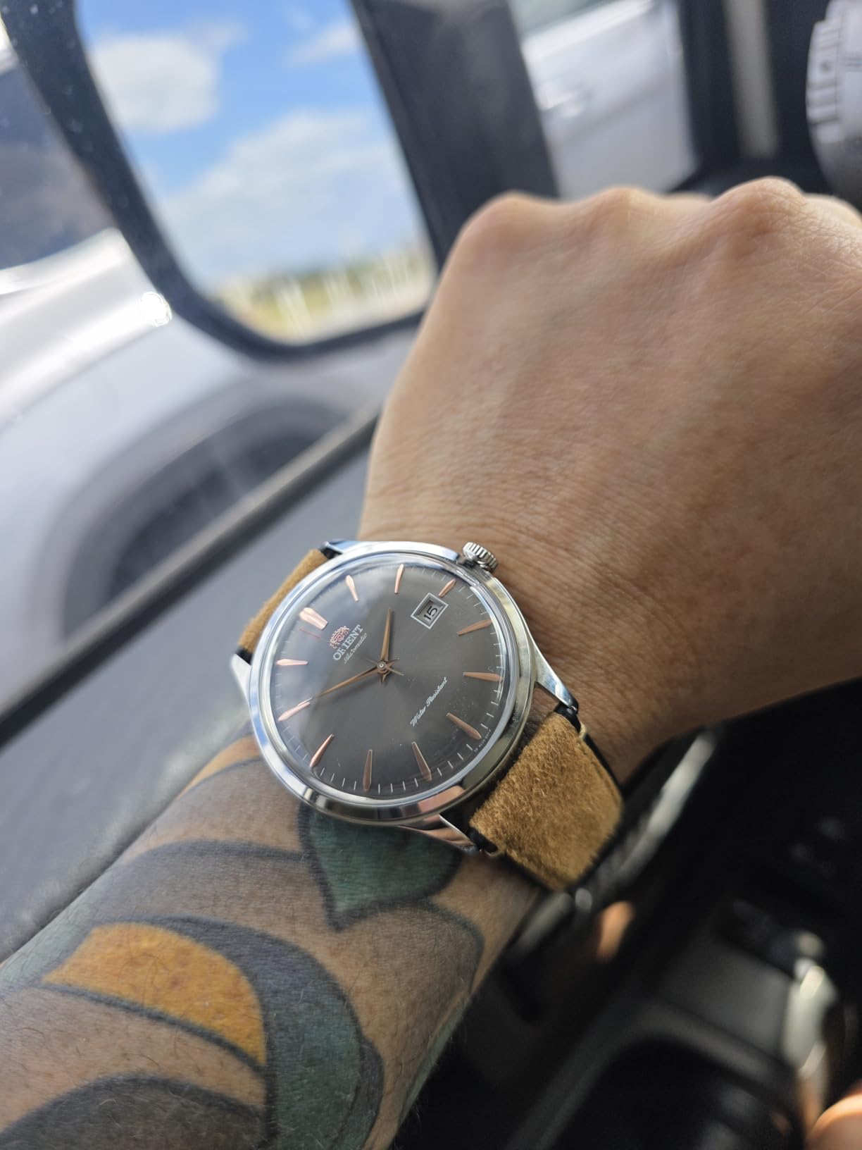 Orient Bambino Version 4 | Automatic/Hand-Winding | 42mm Automatic Dress Watch customer photo 2