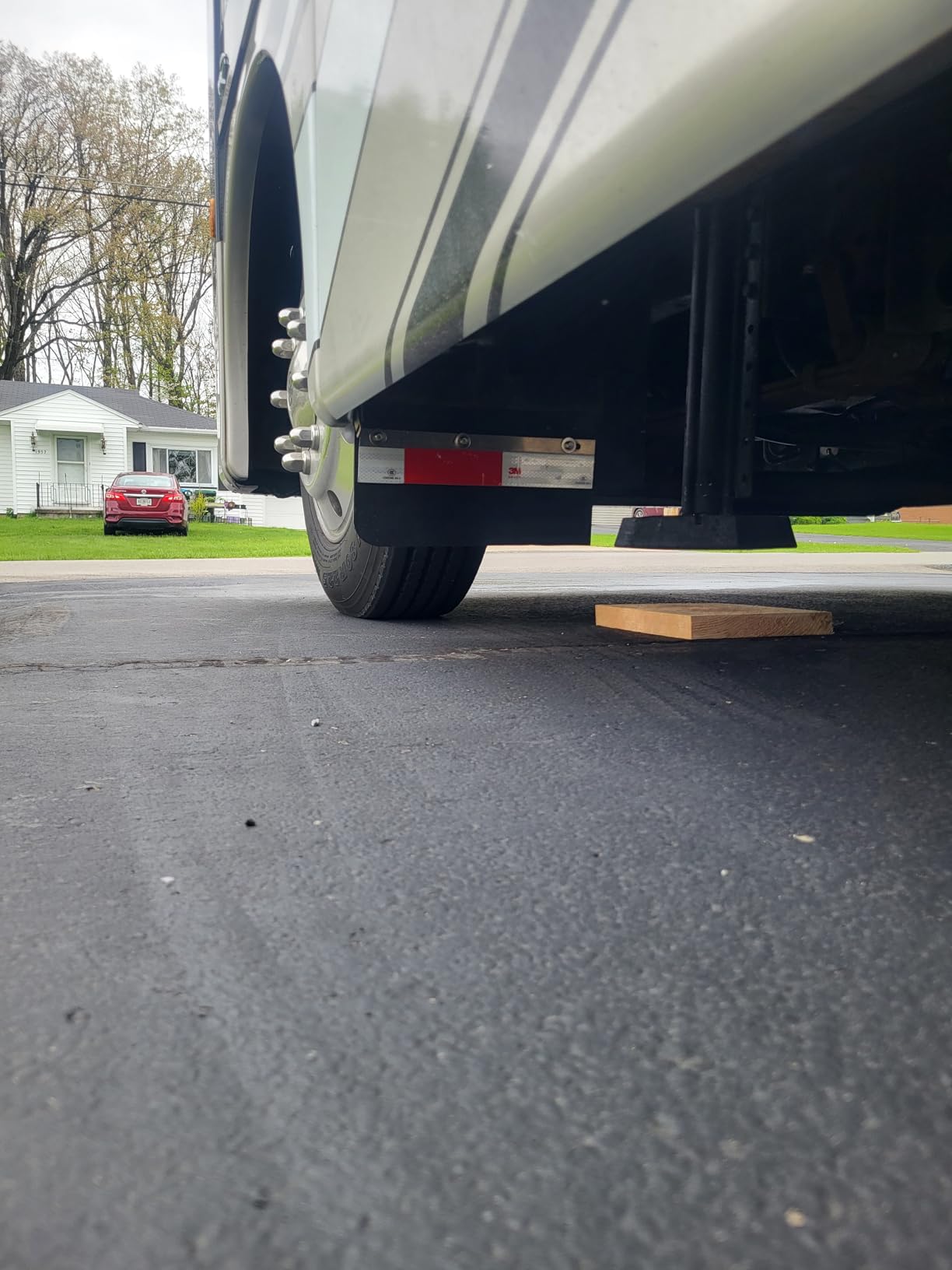 Buyers Products RC36PPB Black Polymer Mud Flaps, 24x36 Inch, Super Durable, Cold Weather Resistant, Impact Resistant Splash Guards for Trucks, Semi Trucks & Trailers, Mud Flaps are NOT Rubber, 2 Pack customer photo 1